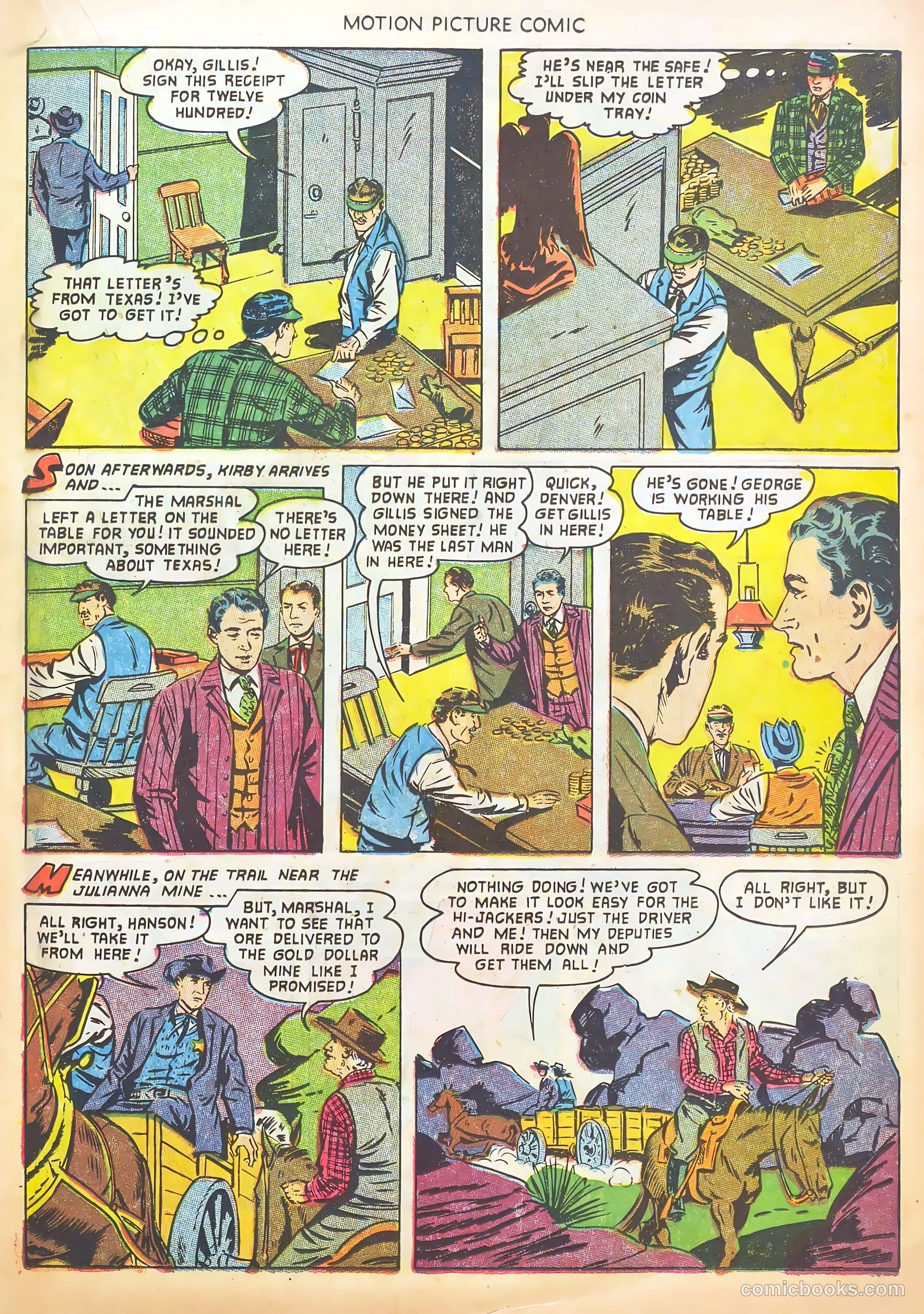 Motion Picture Comics #114 — page 19 of 36