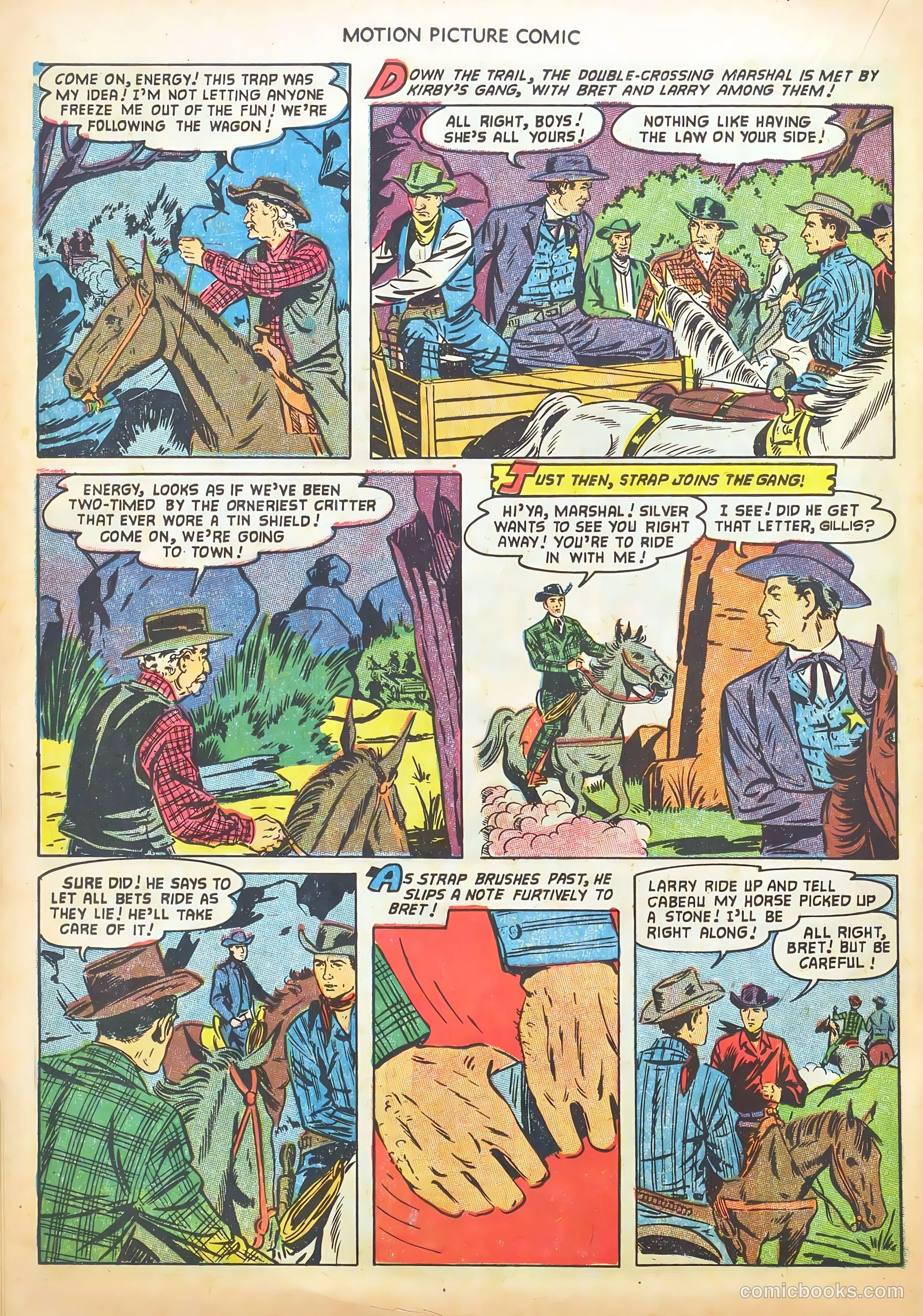 Motion Picture Comics #114 — page 20 of 36