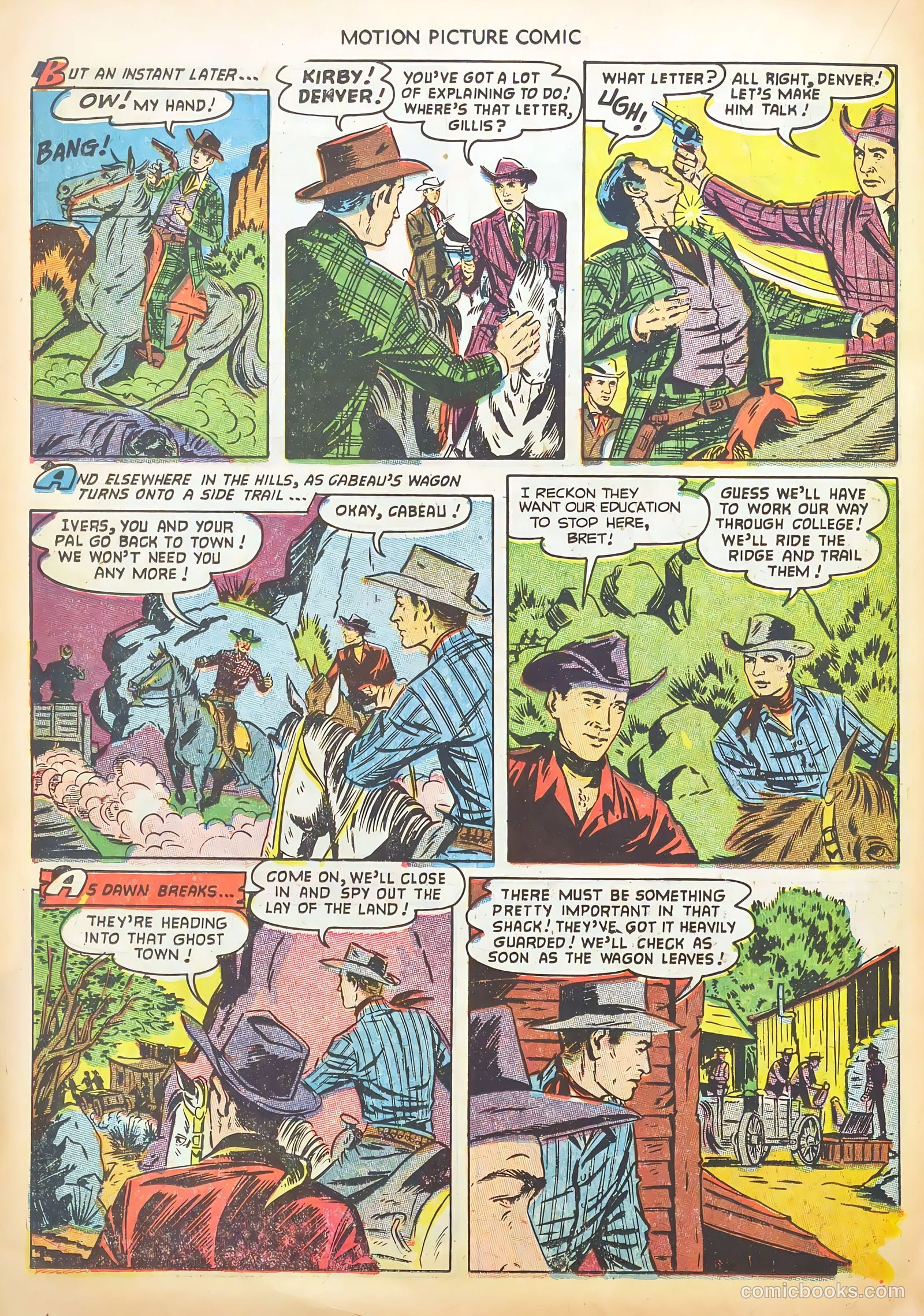 Motion Picture Comics #114 — page 22 of 36