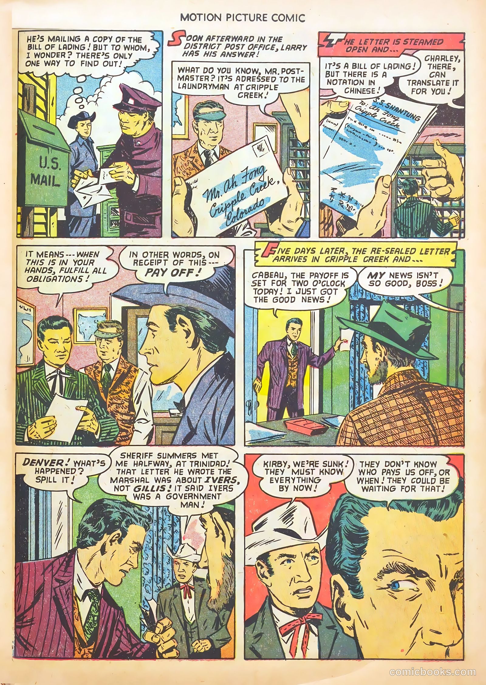 Motion Picture Comics #114 — page 29 of 36