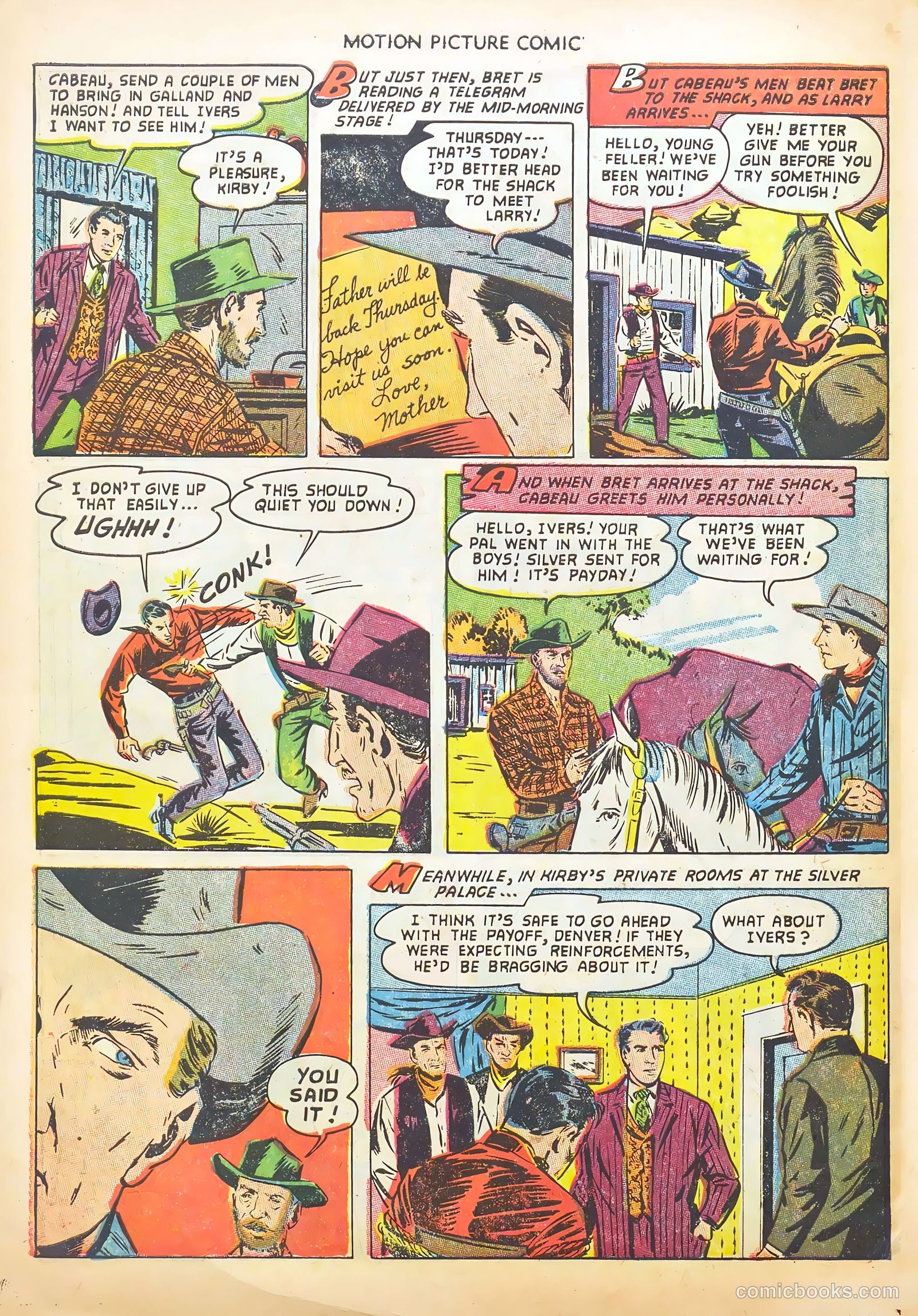 Motion Picture Comics #114 — page 30 of 36