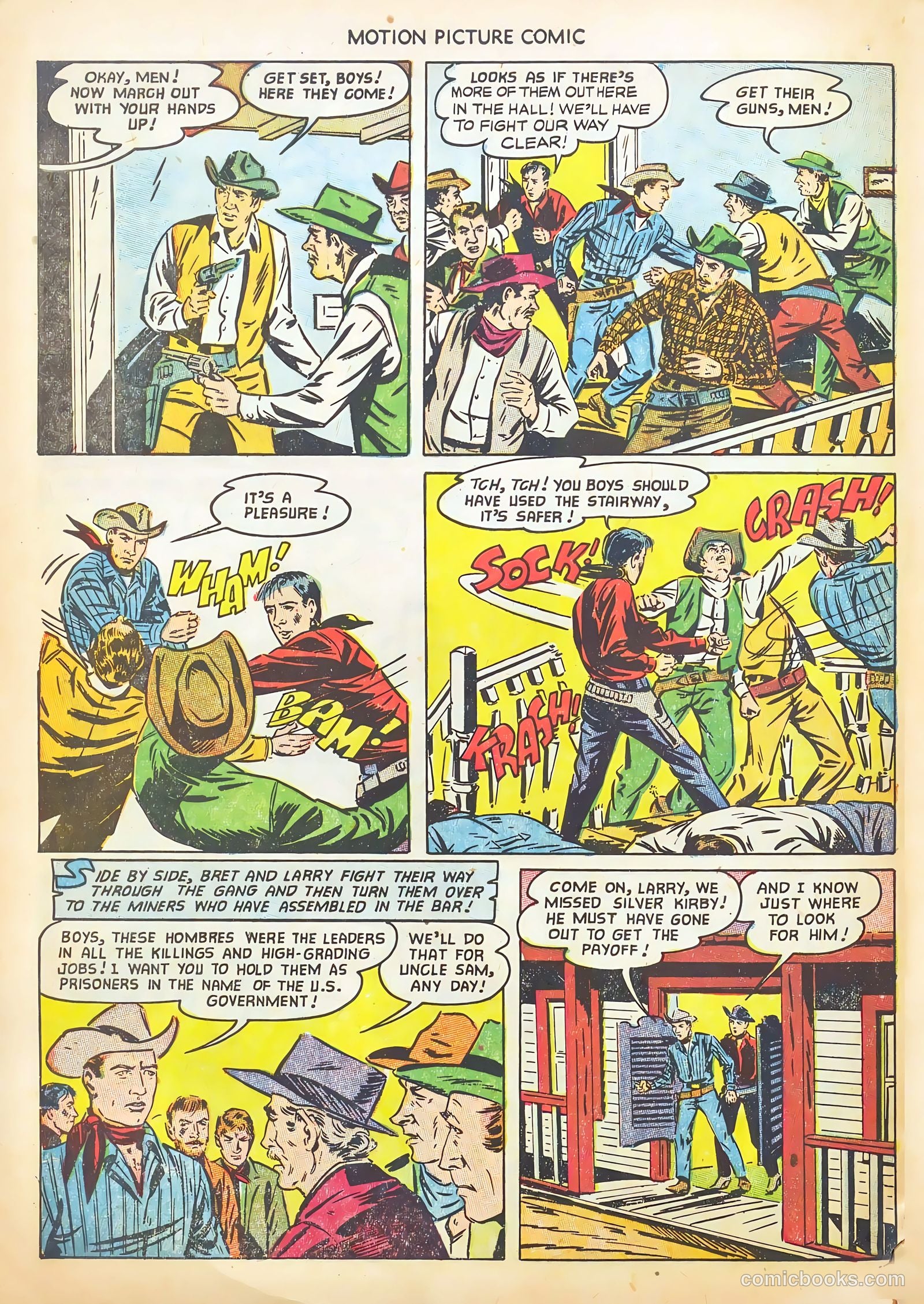Motion Picture Comics #114 — page 32 of 36