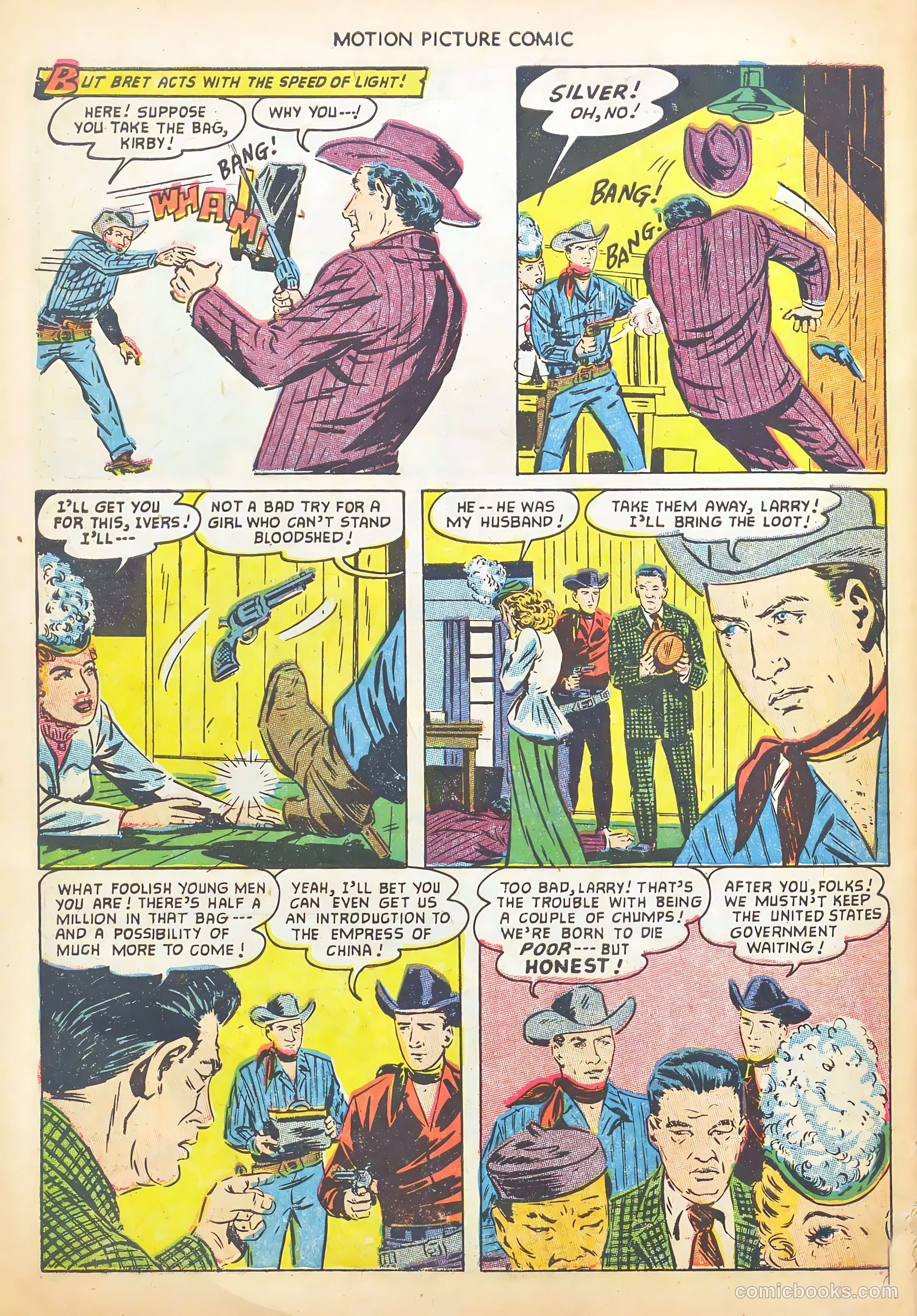 Motion Picture Comics #114 — page 34 of 36