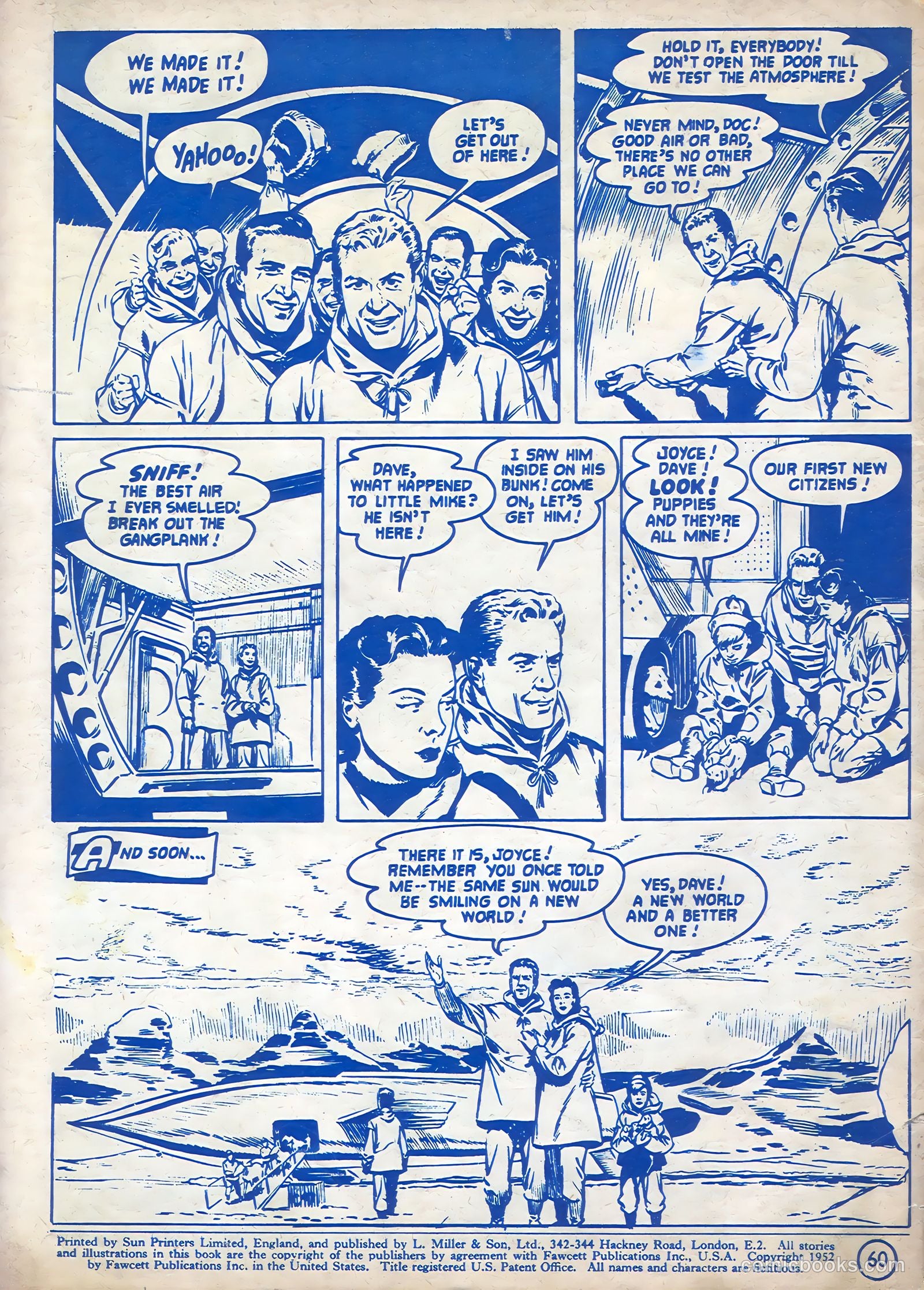 Motion Picture Comics #60 — page 32 of 32
