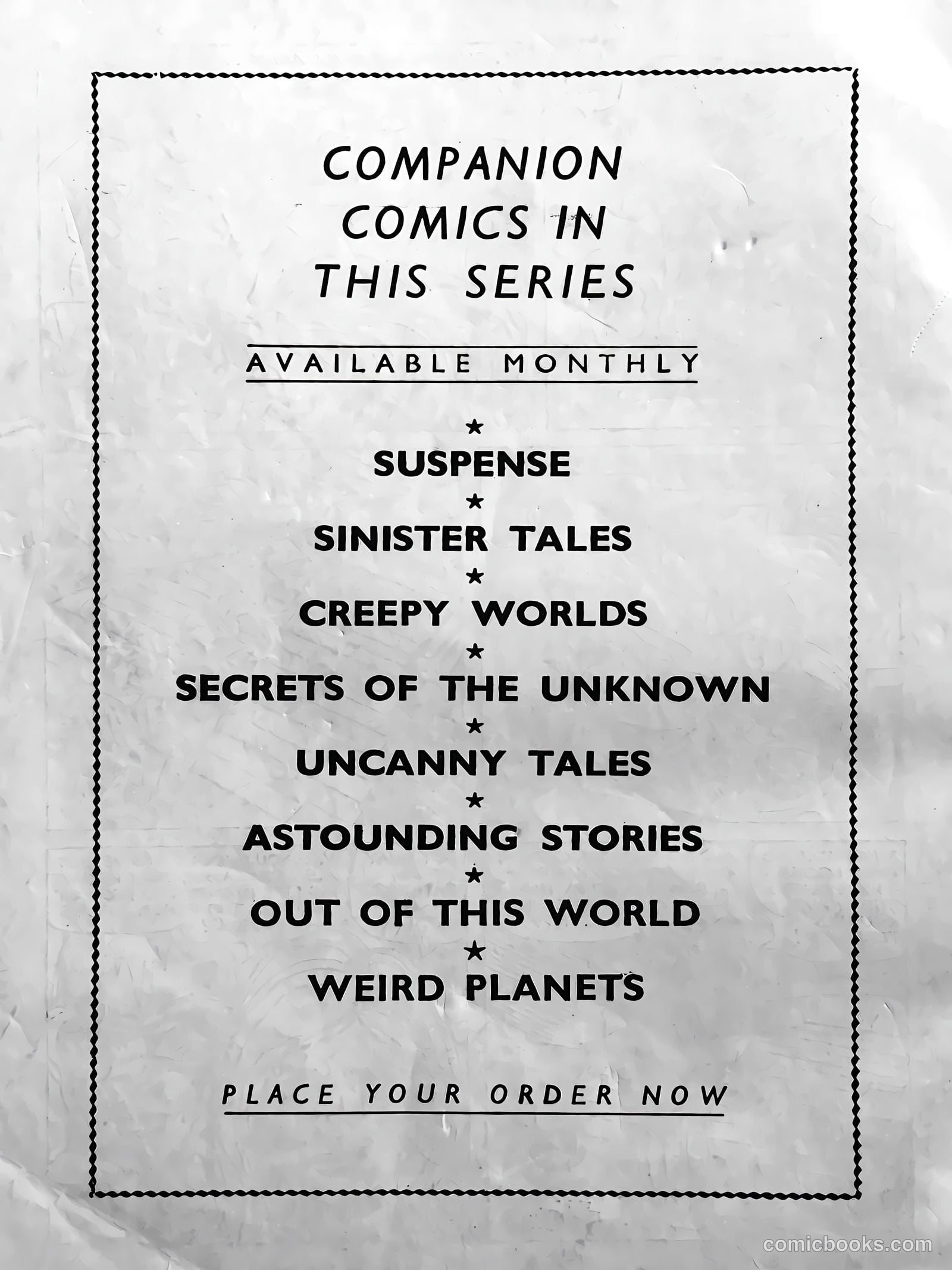 Astounding Stories #36 — page 59 of 59