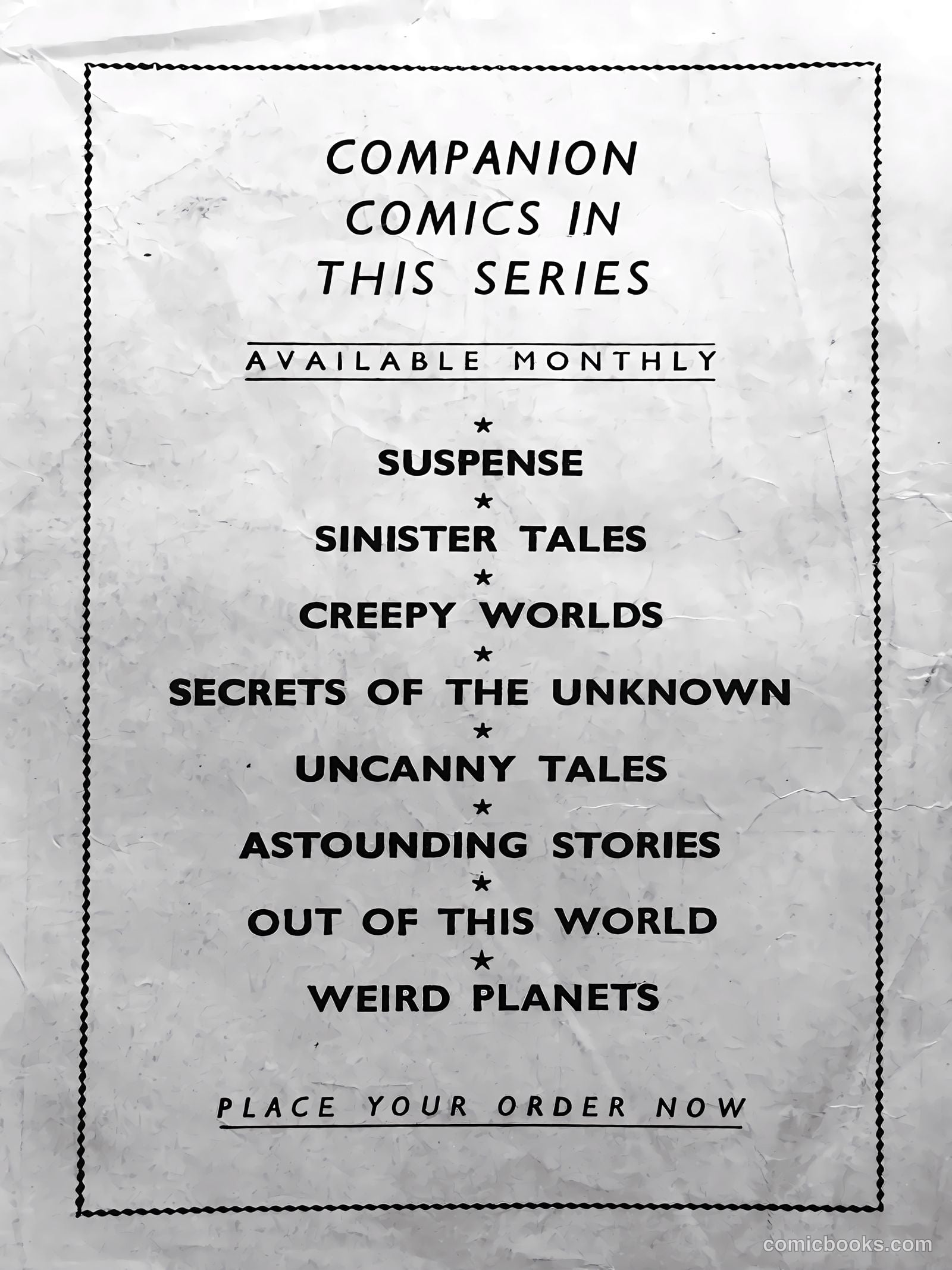 Astounding Stories #39 — page 68 of 68