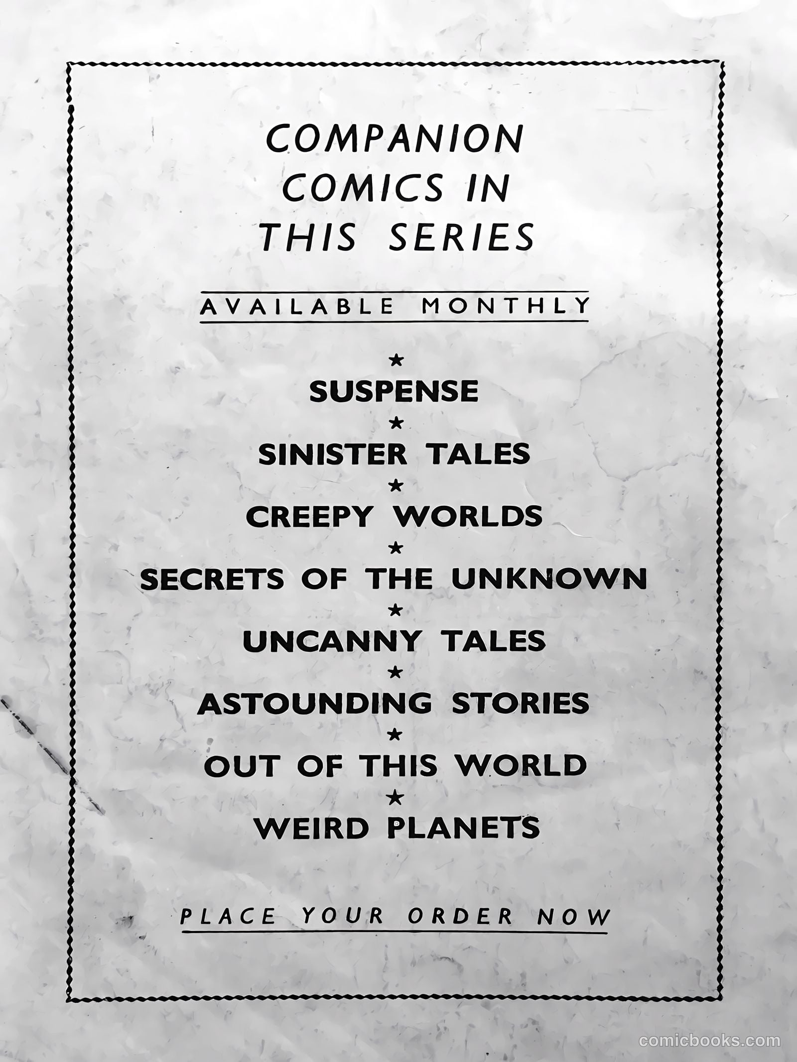 Astounding Stories #42 — page 68 of 68