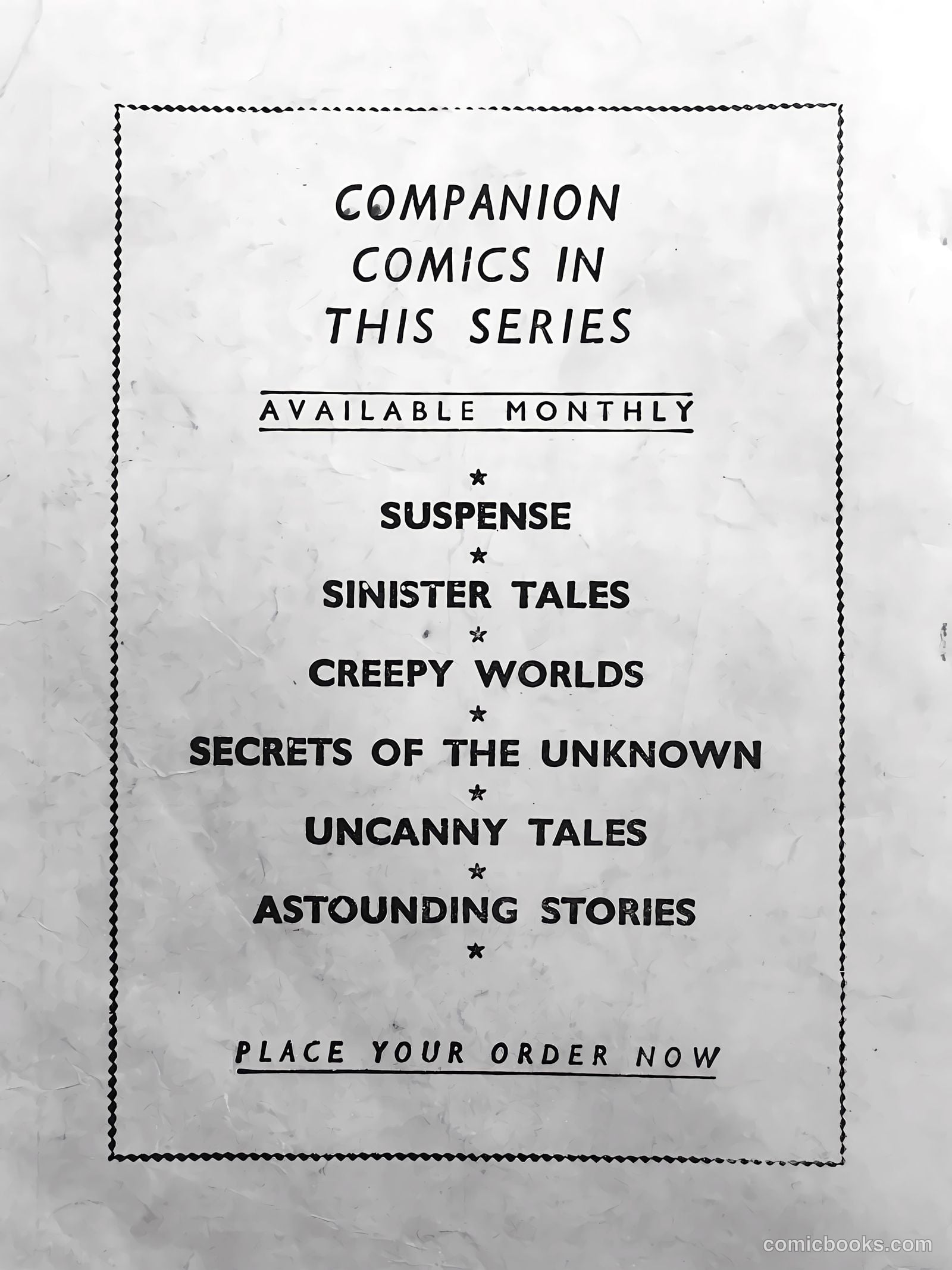 Astounding Stories #72 — page 50 of 50