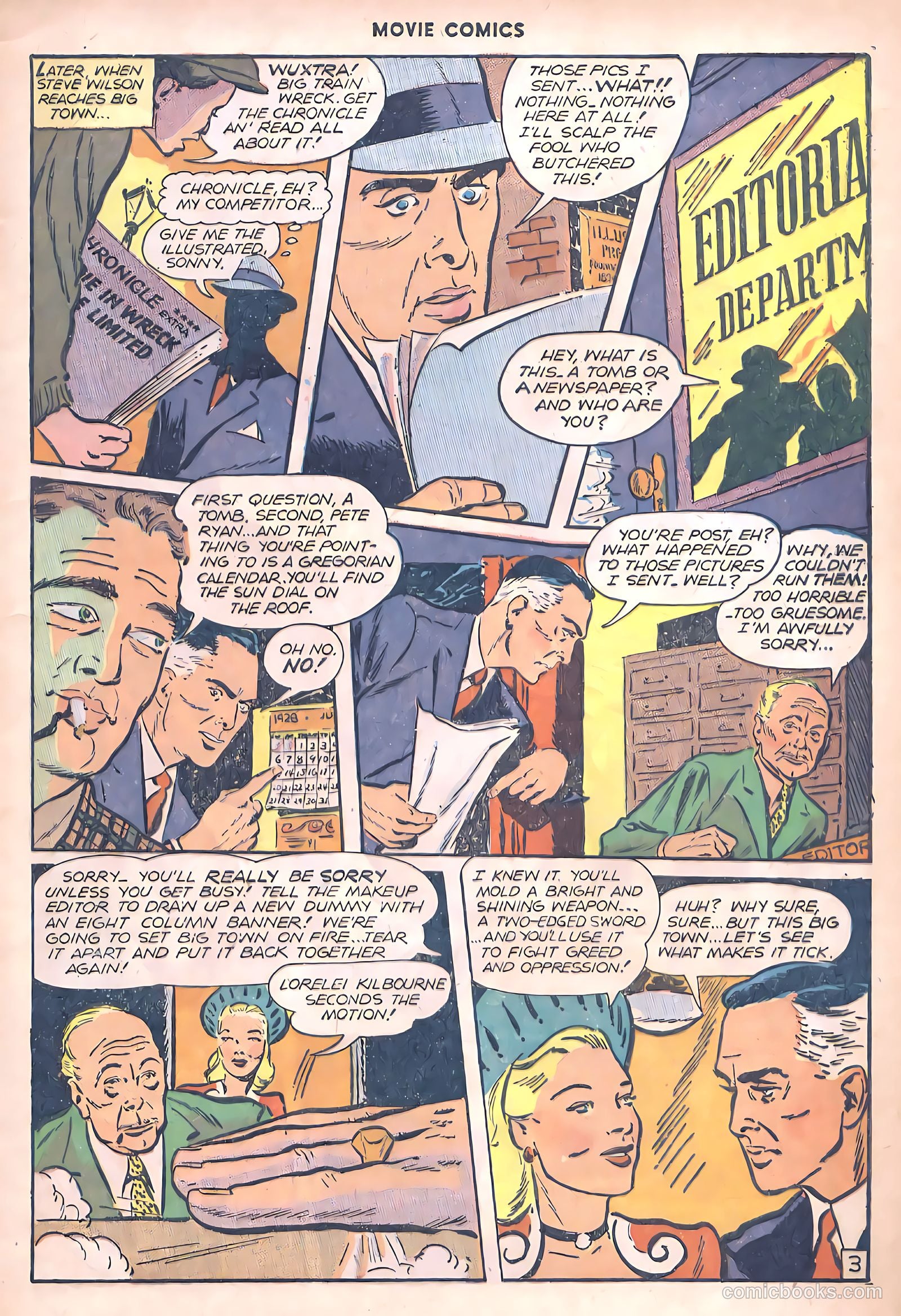 Movie Comics #1 — page 5 of 52