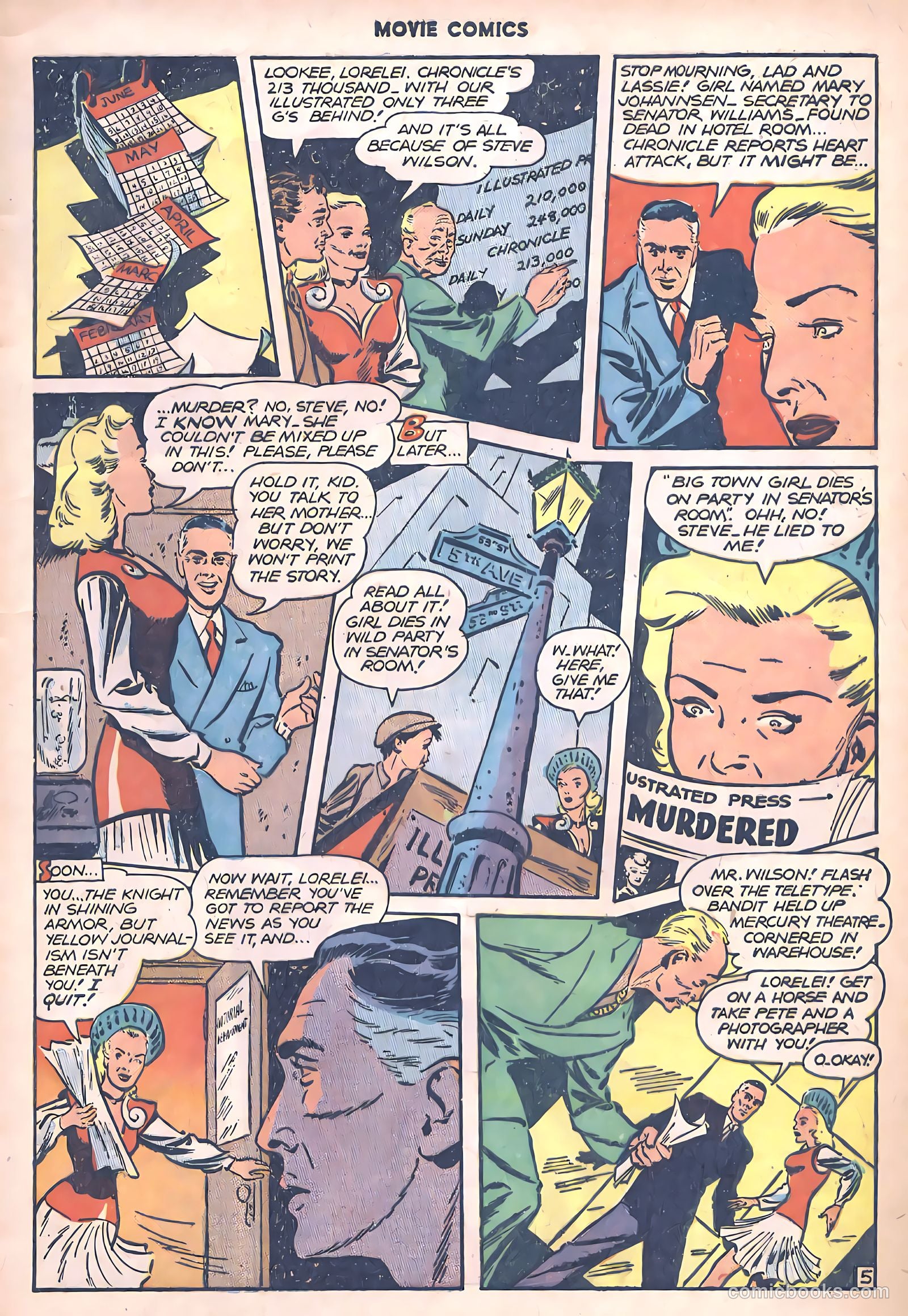Movie Comics #1 — page 7 of 52