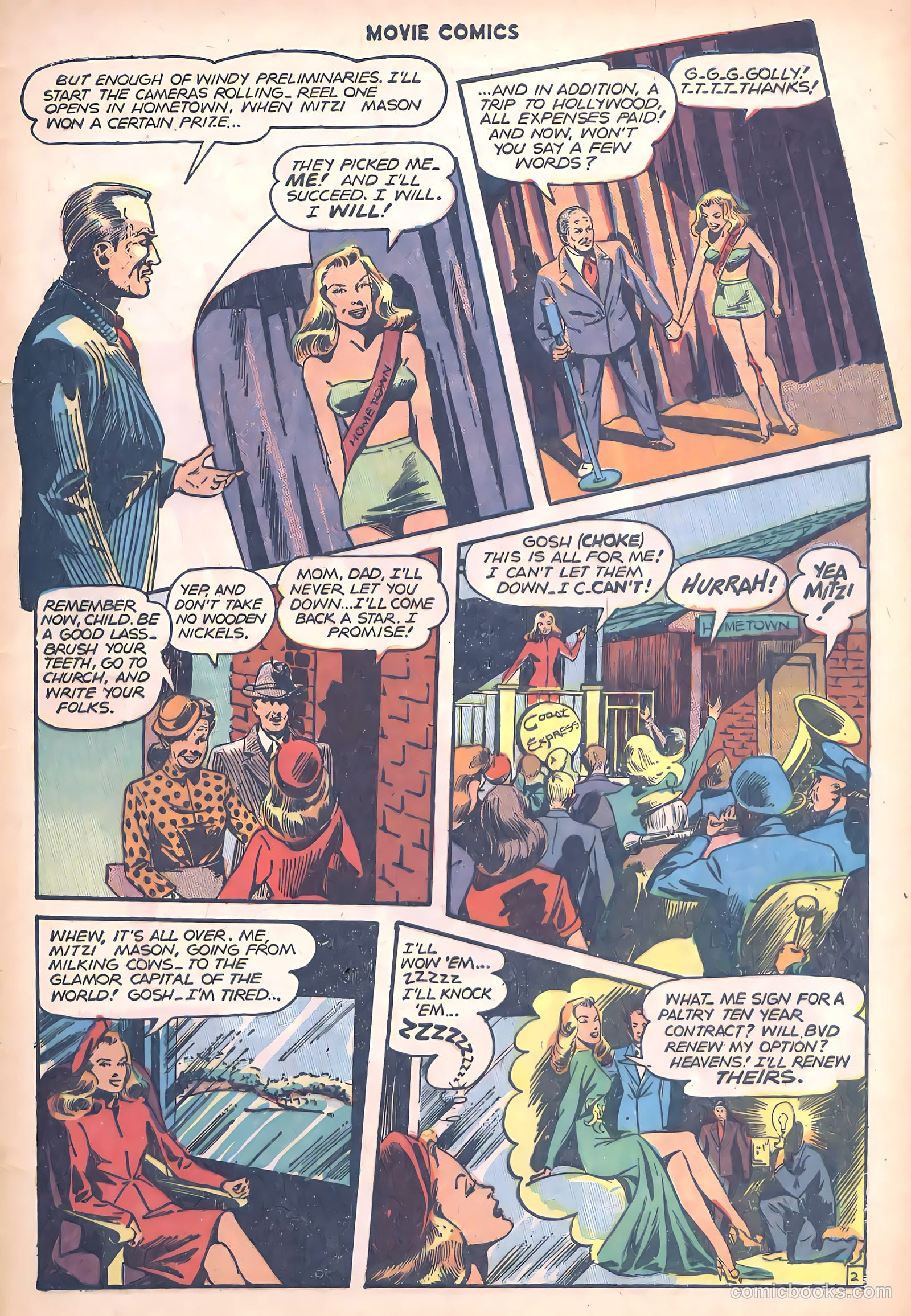 Movie Comics #1 — page 43 of 52