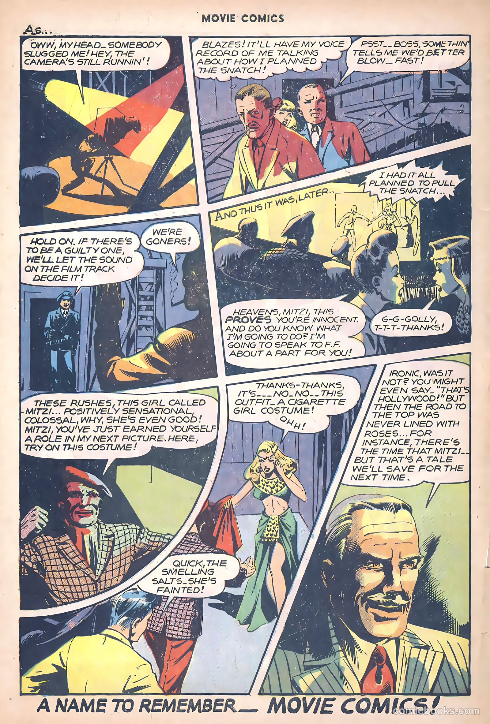 Movie Comics #1 — page 50 of 52