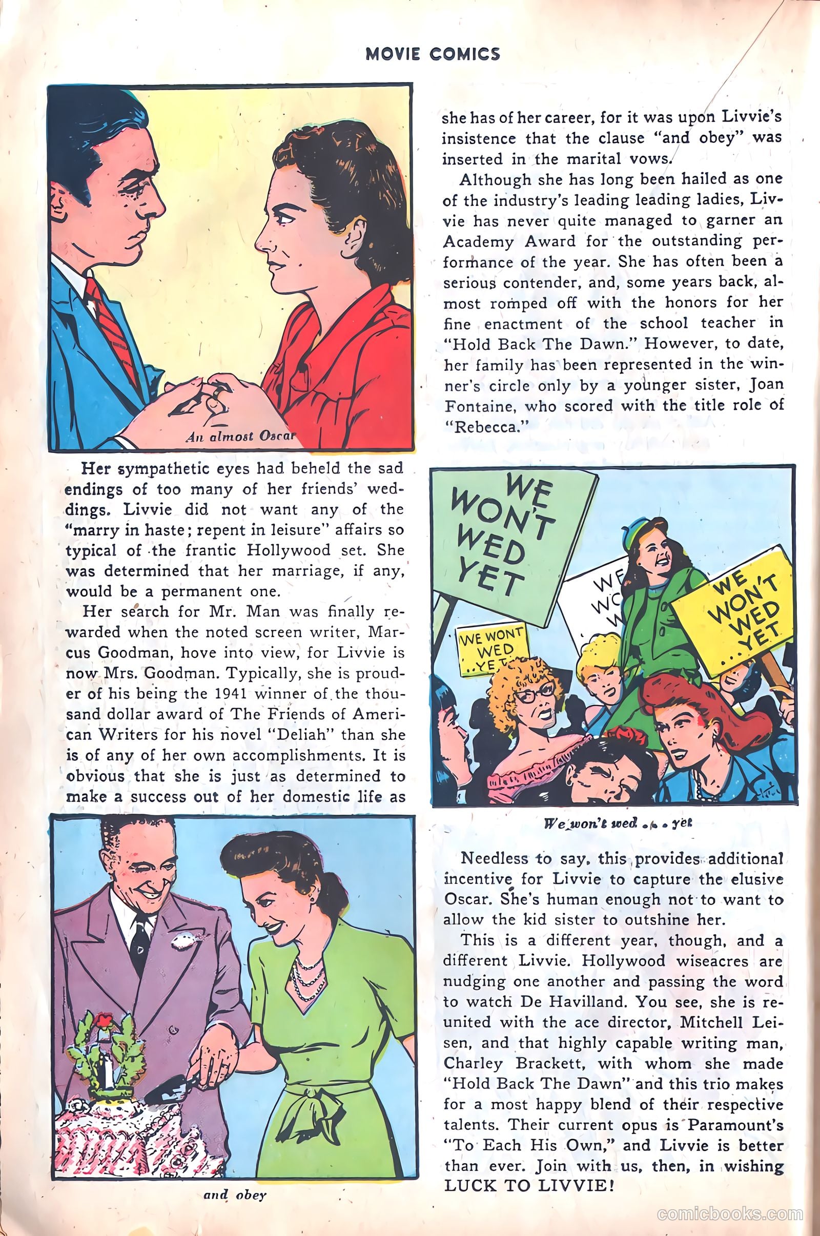 Movie Comics #2 — page 30 of 52