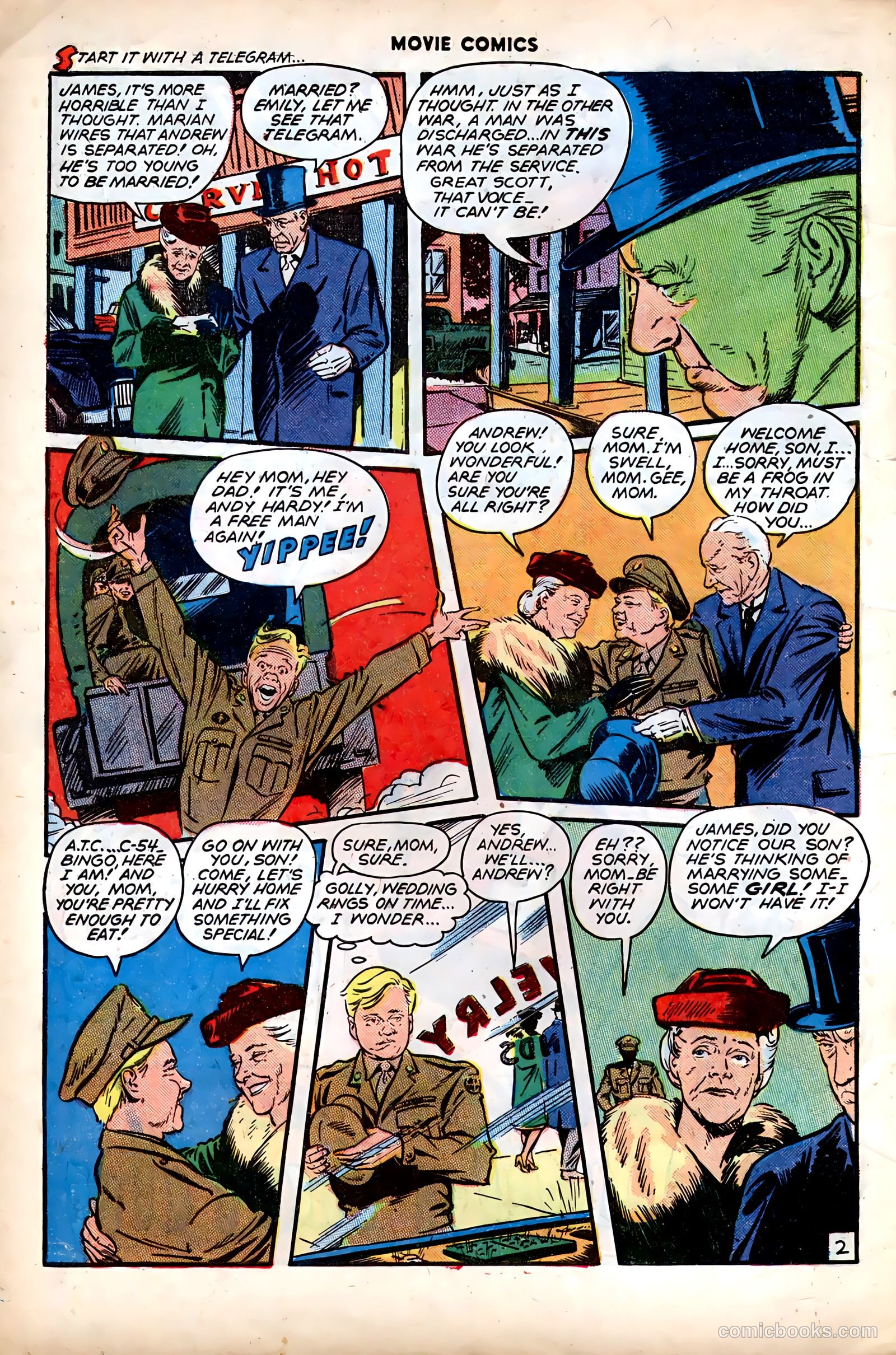 Movie Comics #3 — page 5 of 53