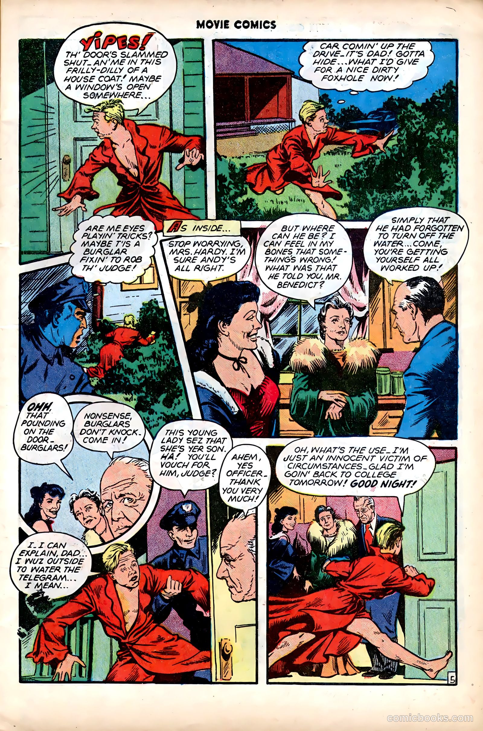 Movie Comics #3 — page 8 of 53