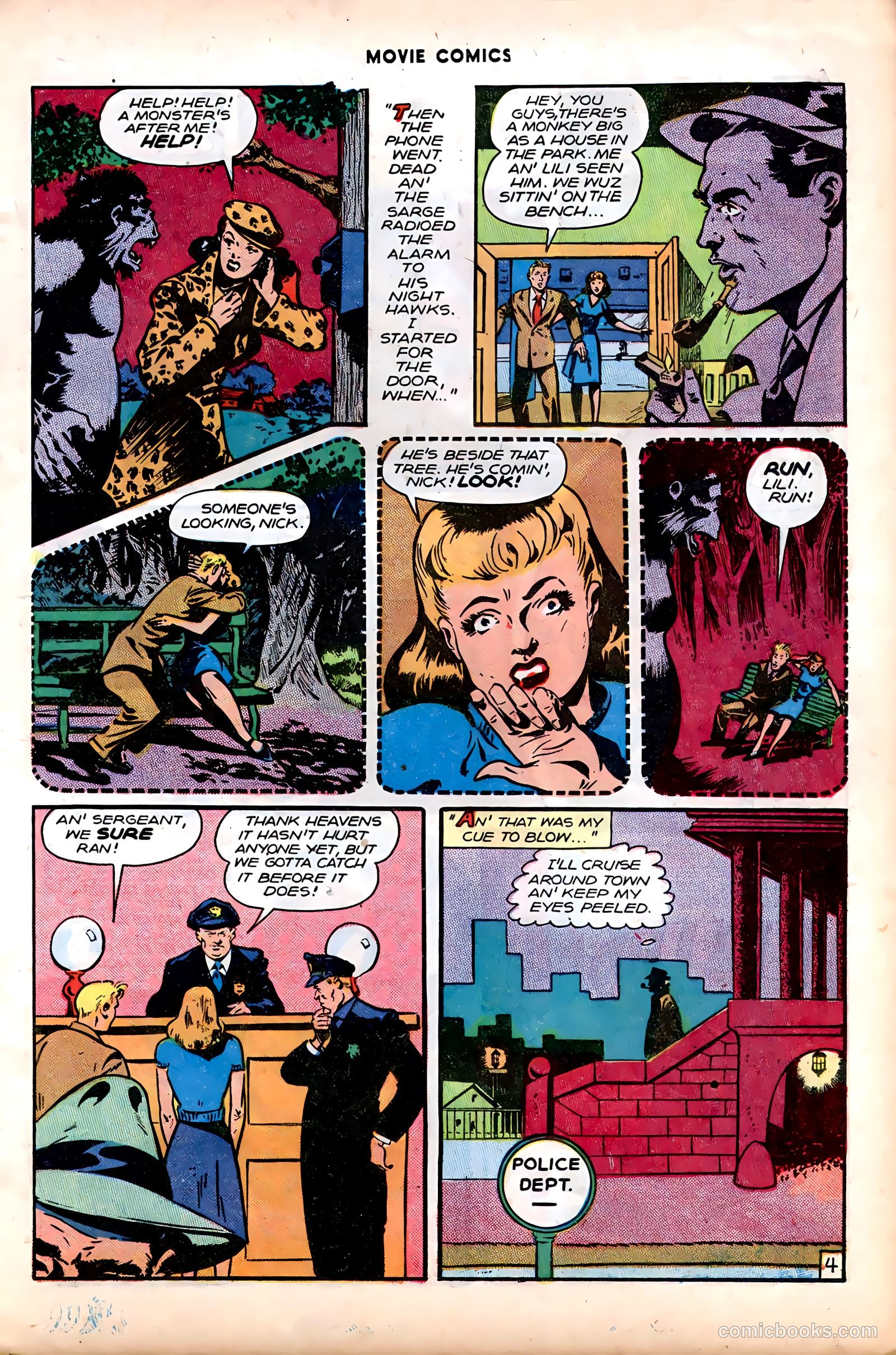 Movie Comics #3 — page 20 of 53