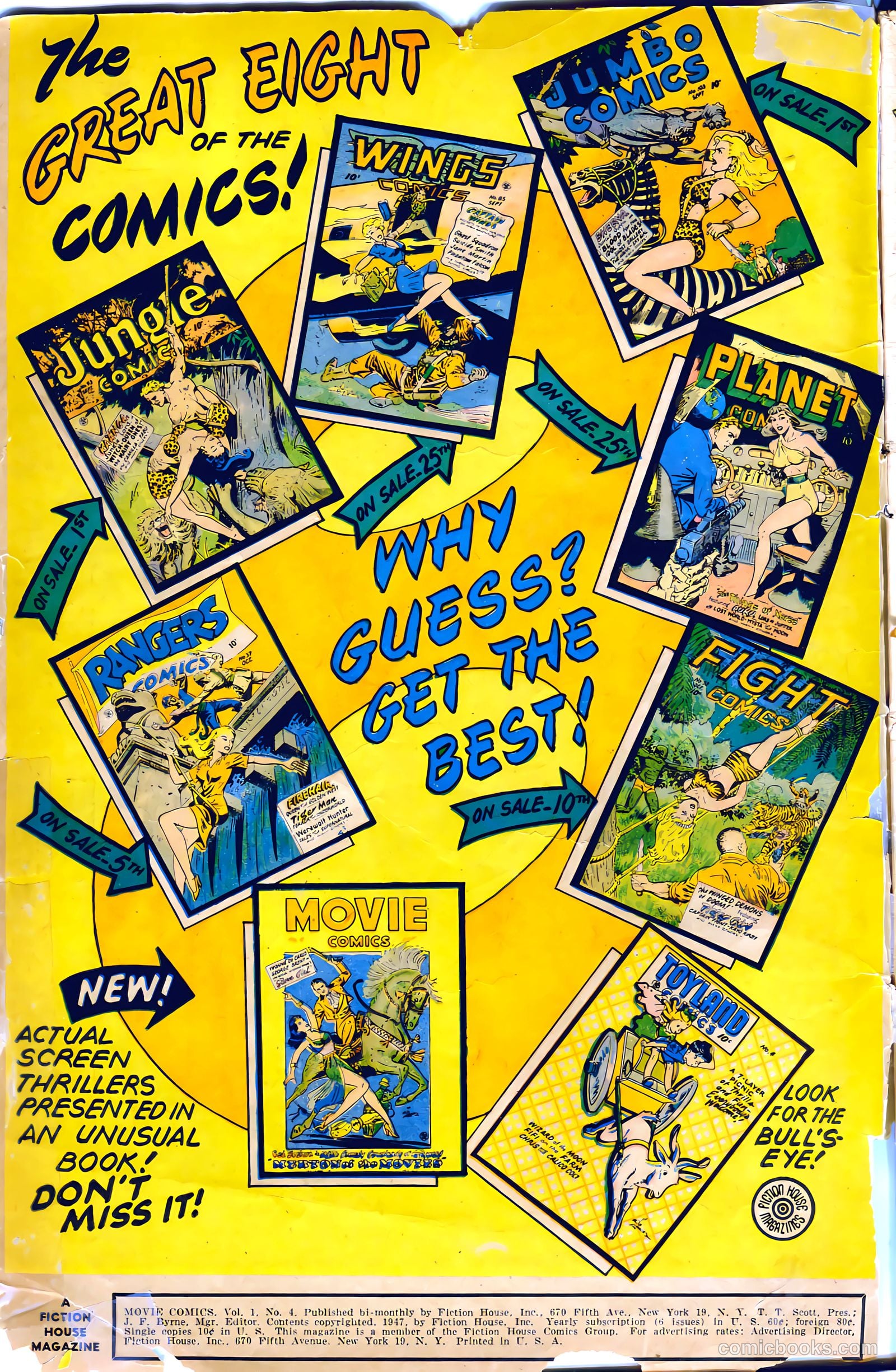 Movie Comics #4 — page 2 of 52