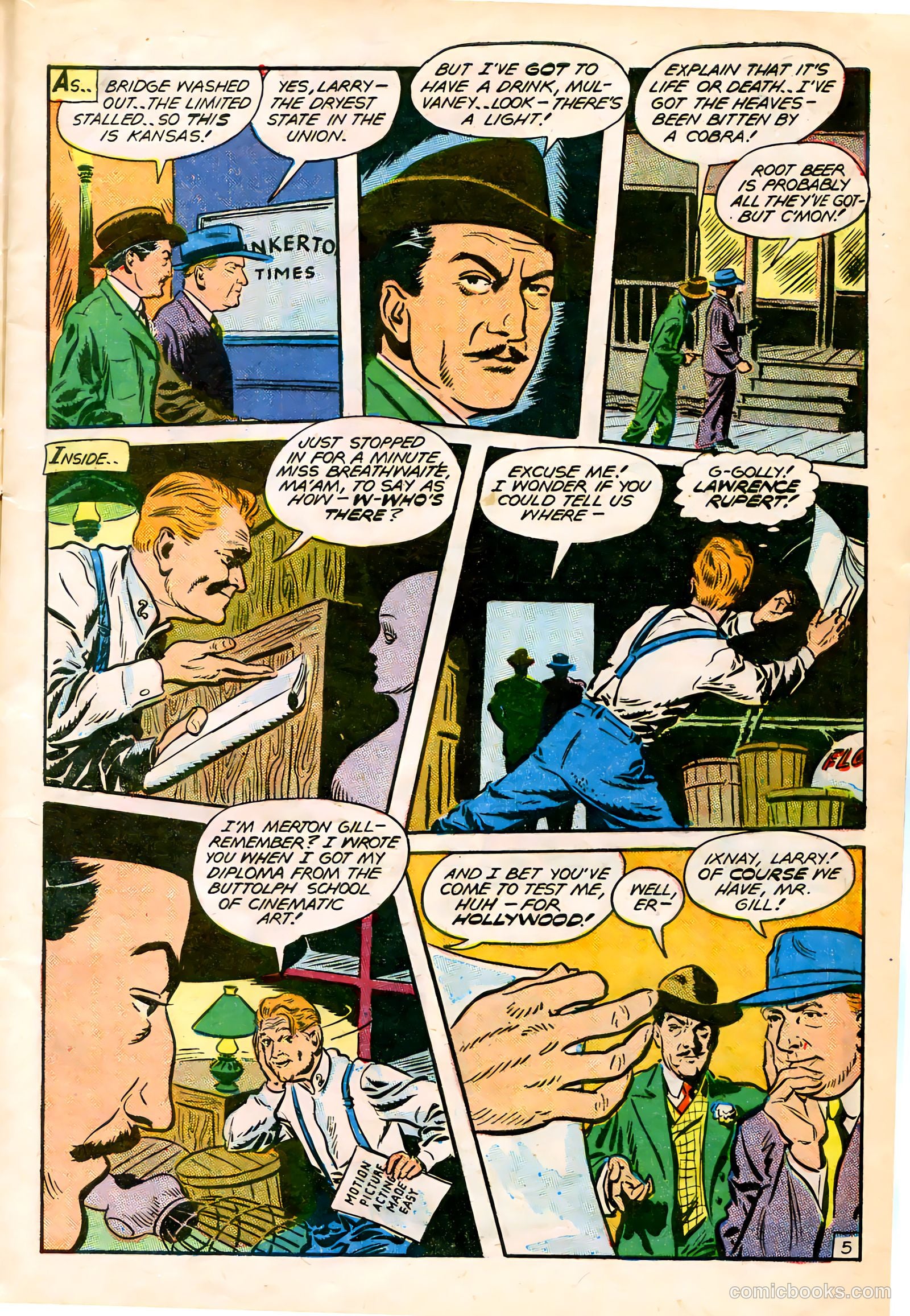 Movie Comics #4 — page 7 of 52