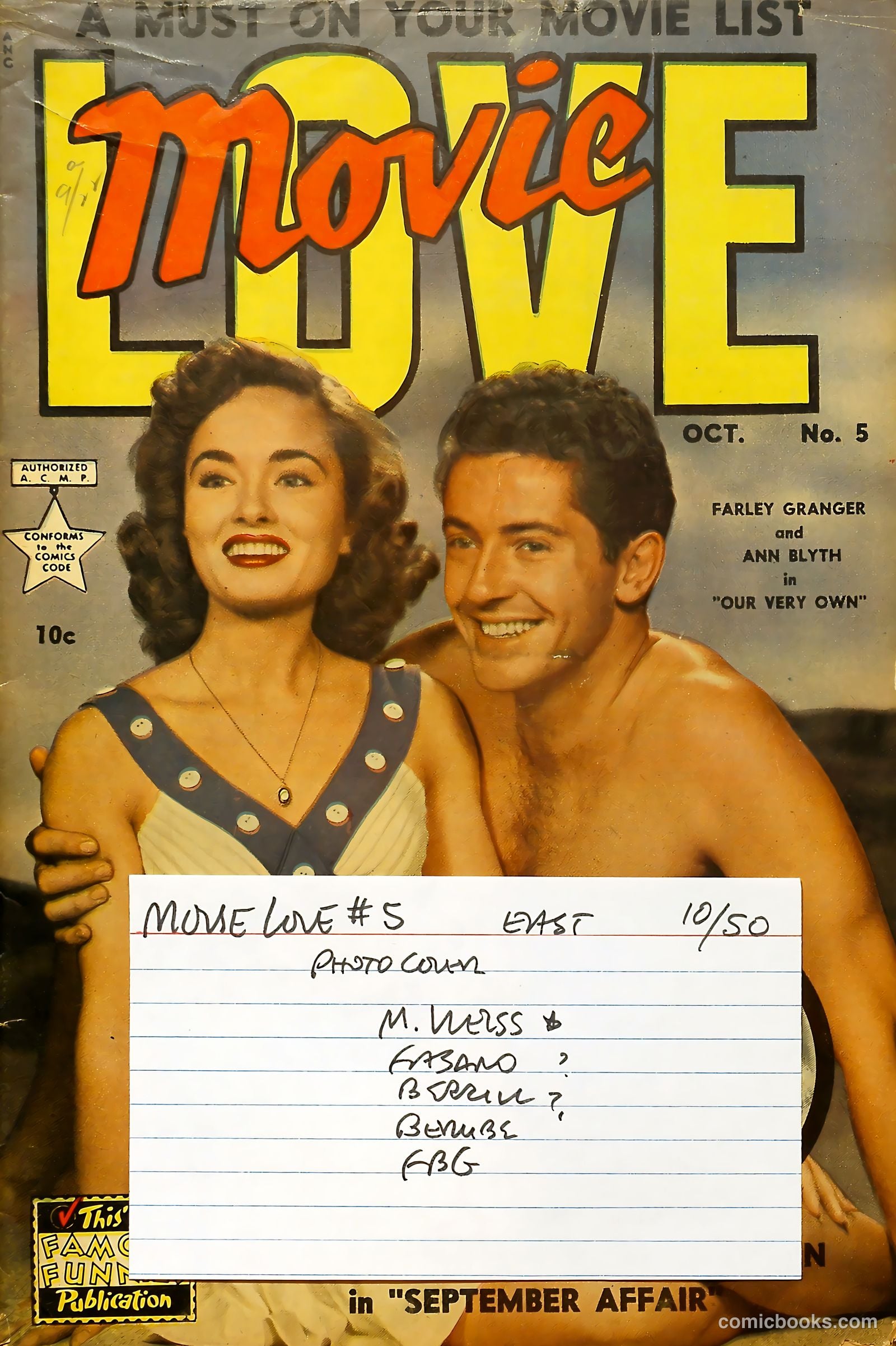 Movie Love #5 — page 53 of 53