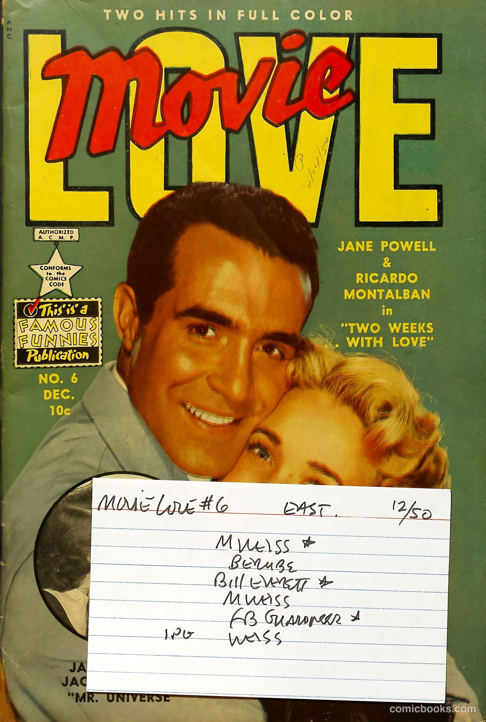 Movie Love #6 — page 53 of 53