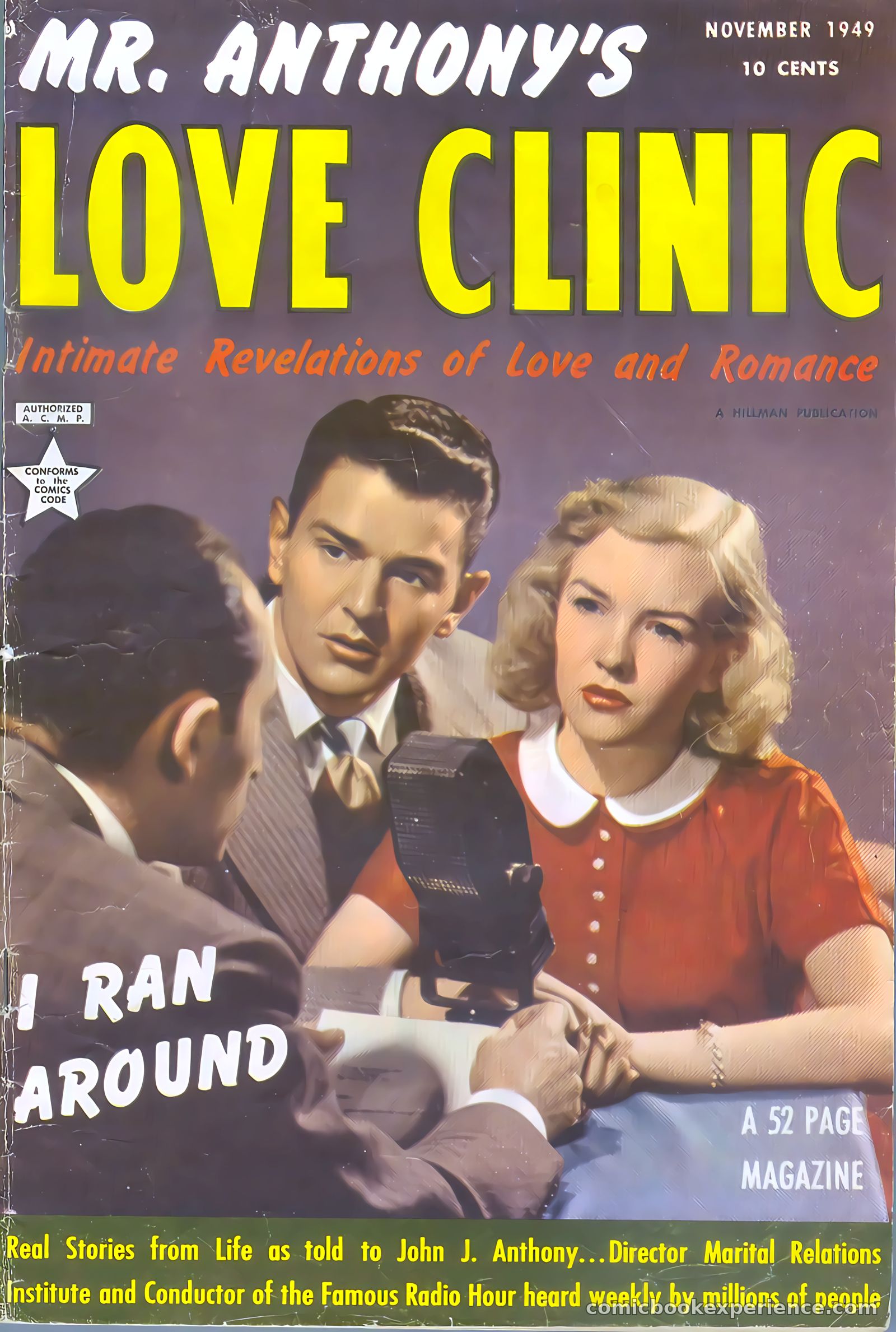 Mr. Anthony's Love Clinic #1 — page 1 of 52