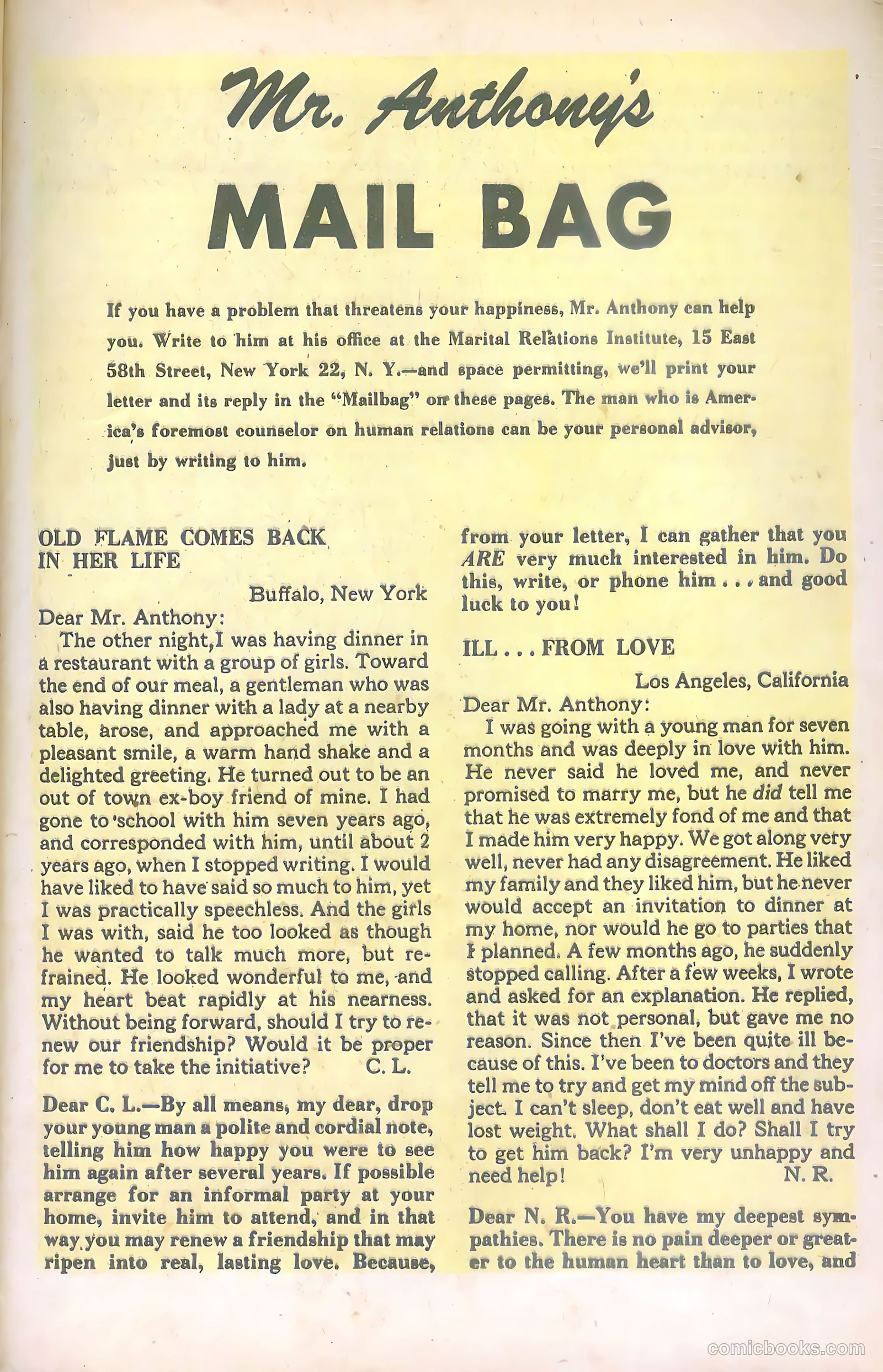 Mr. Anthony's Love Clinic #1 — page 39 of 52
