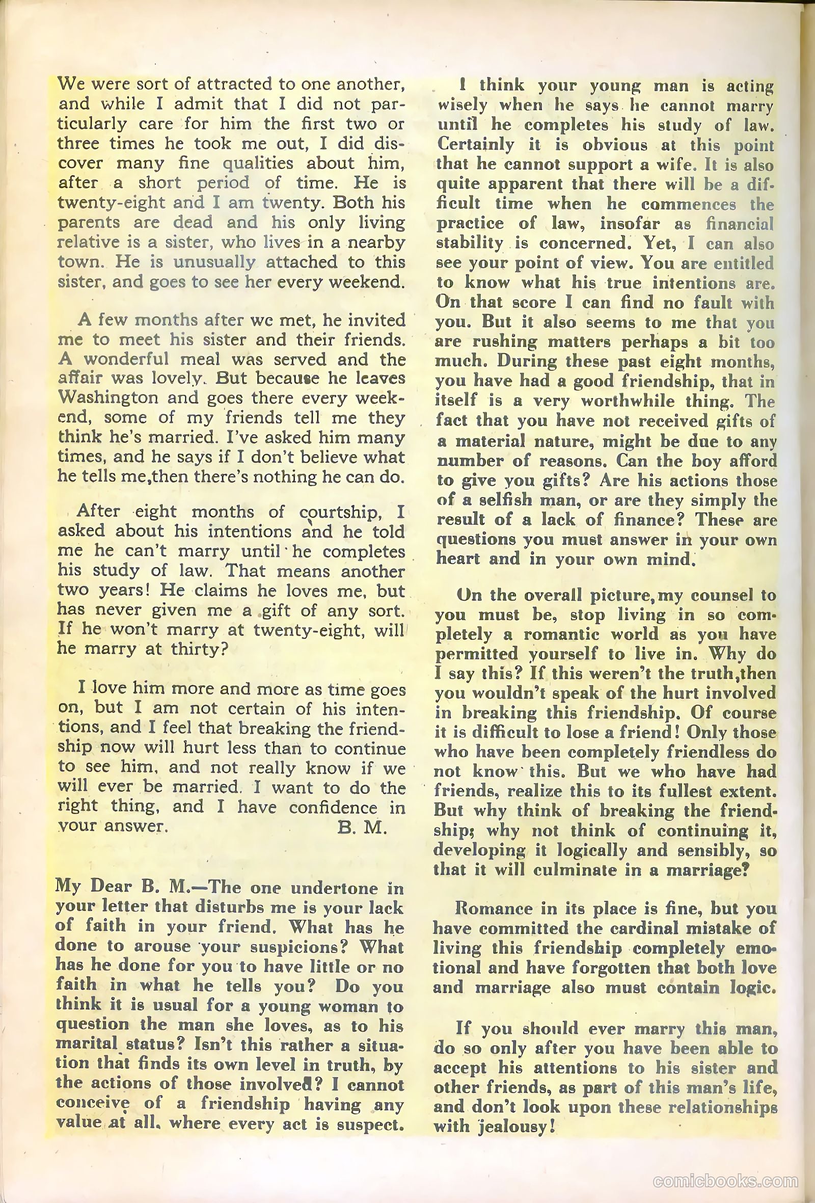 Mr. Anthony's Love Clinic #2 — page 40 of 52