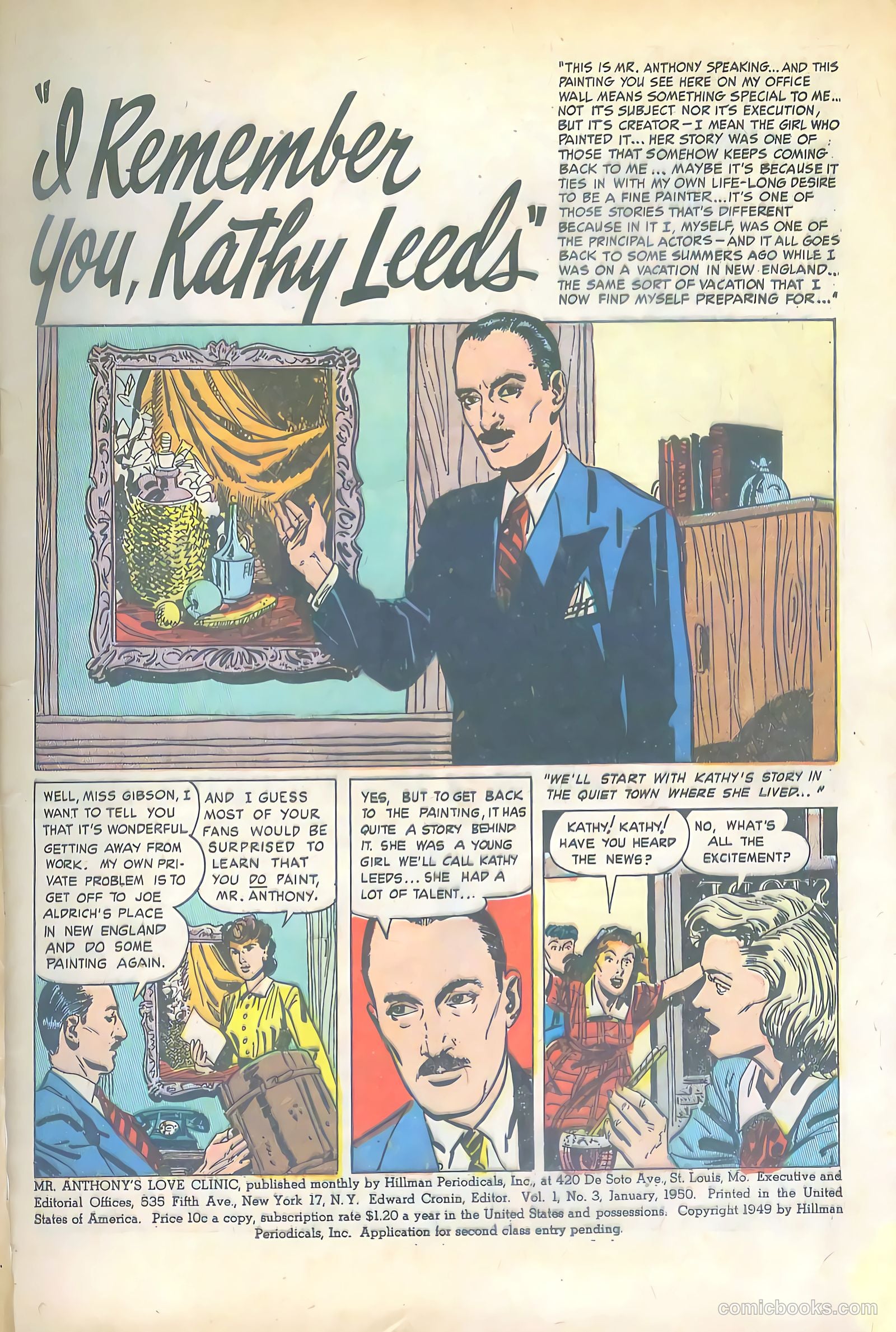 Mr. Anthony's Love Clinic #3 — page 3 of 52