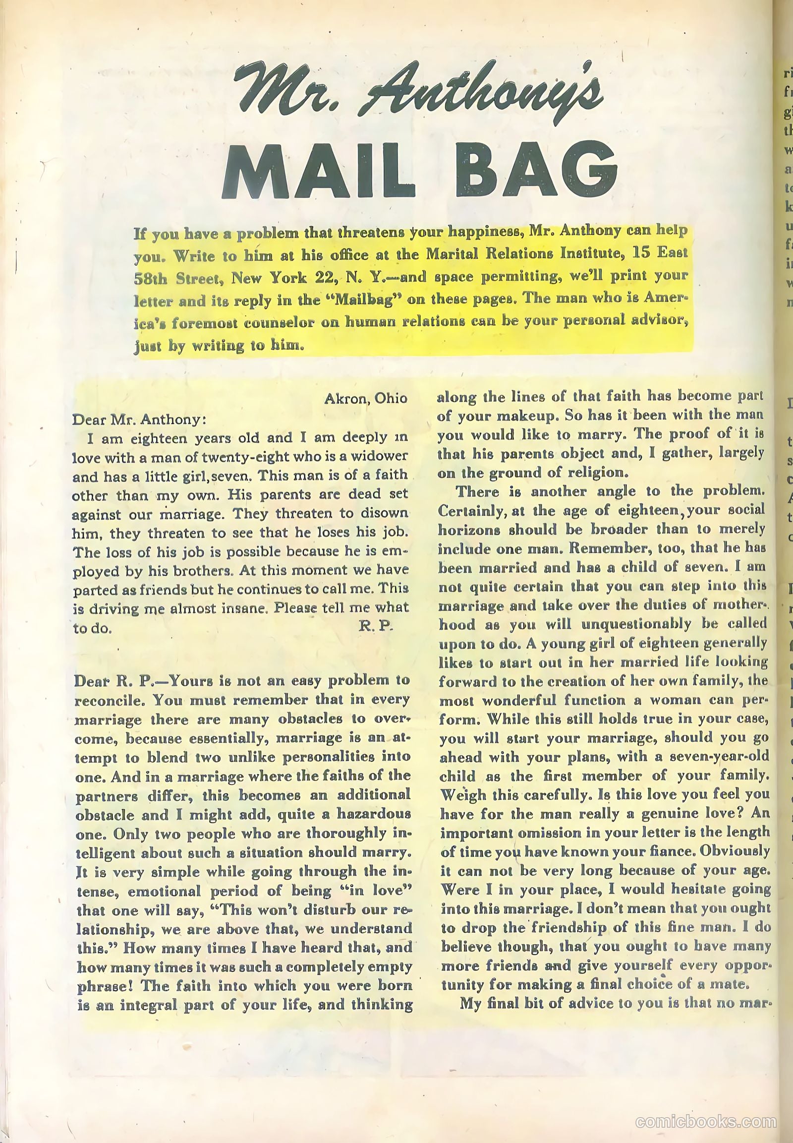 Mr. Anthony's Love Clinic #3 — page 40 of 52