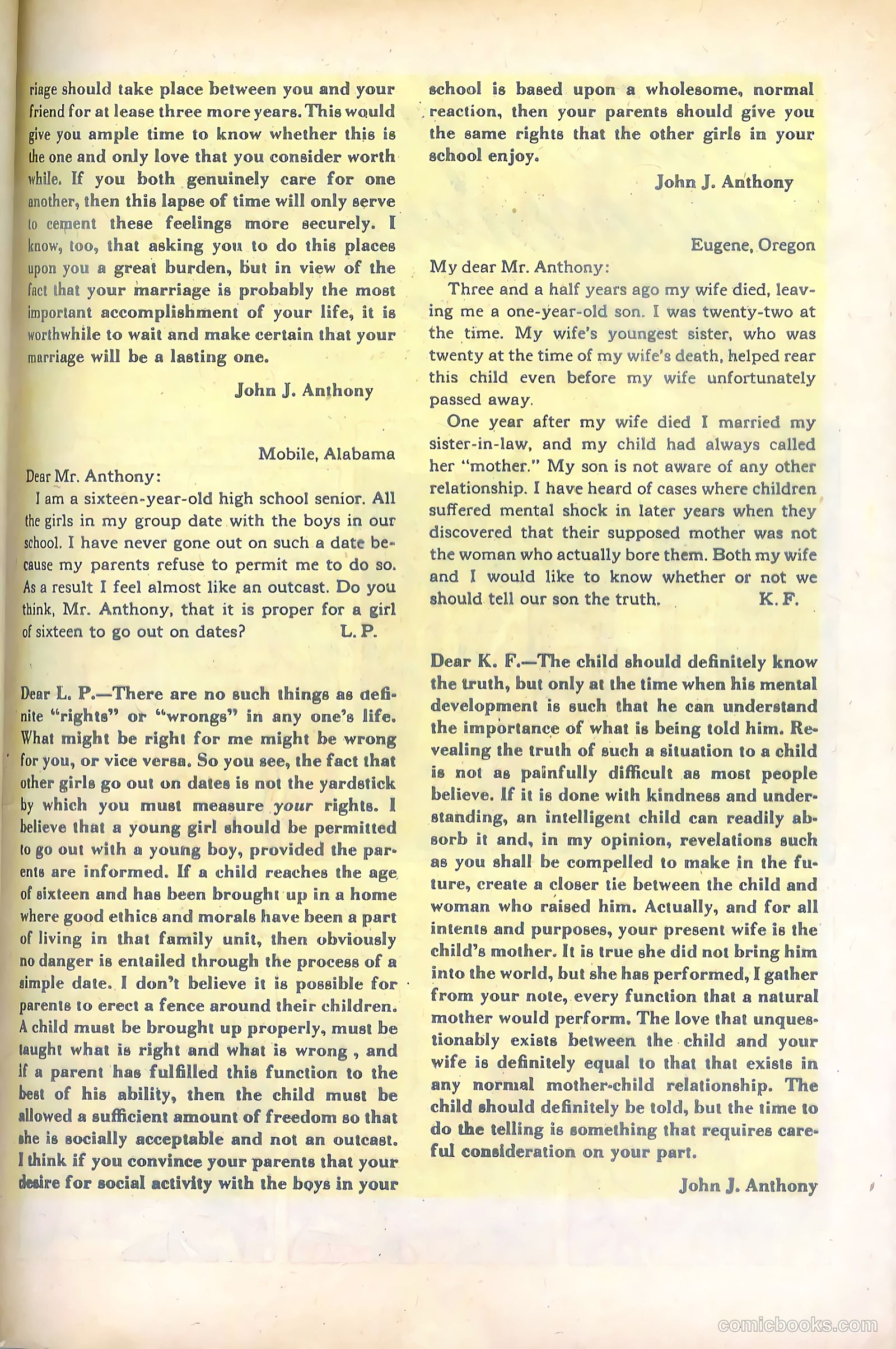 Mr. Anthony's Love Clinic #3 — page 41 of 52