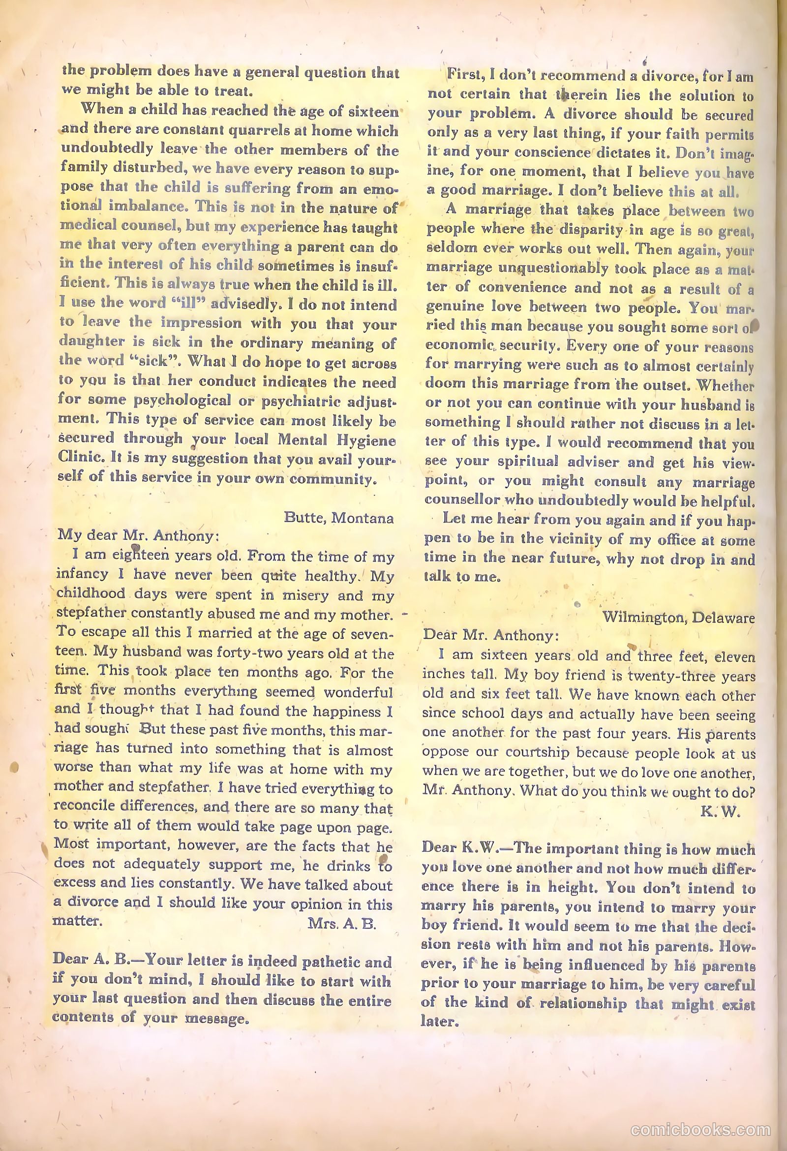 Mr. Anthony's Love Clinic #4 — page 40 of 52