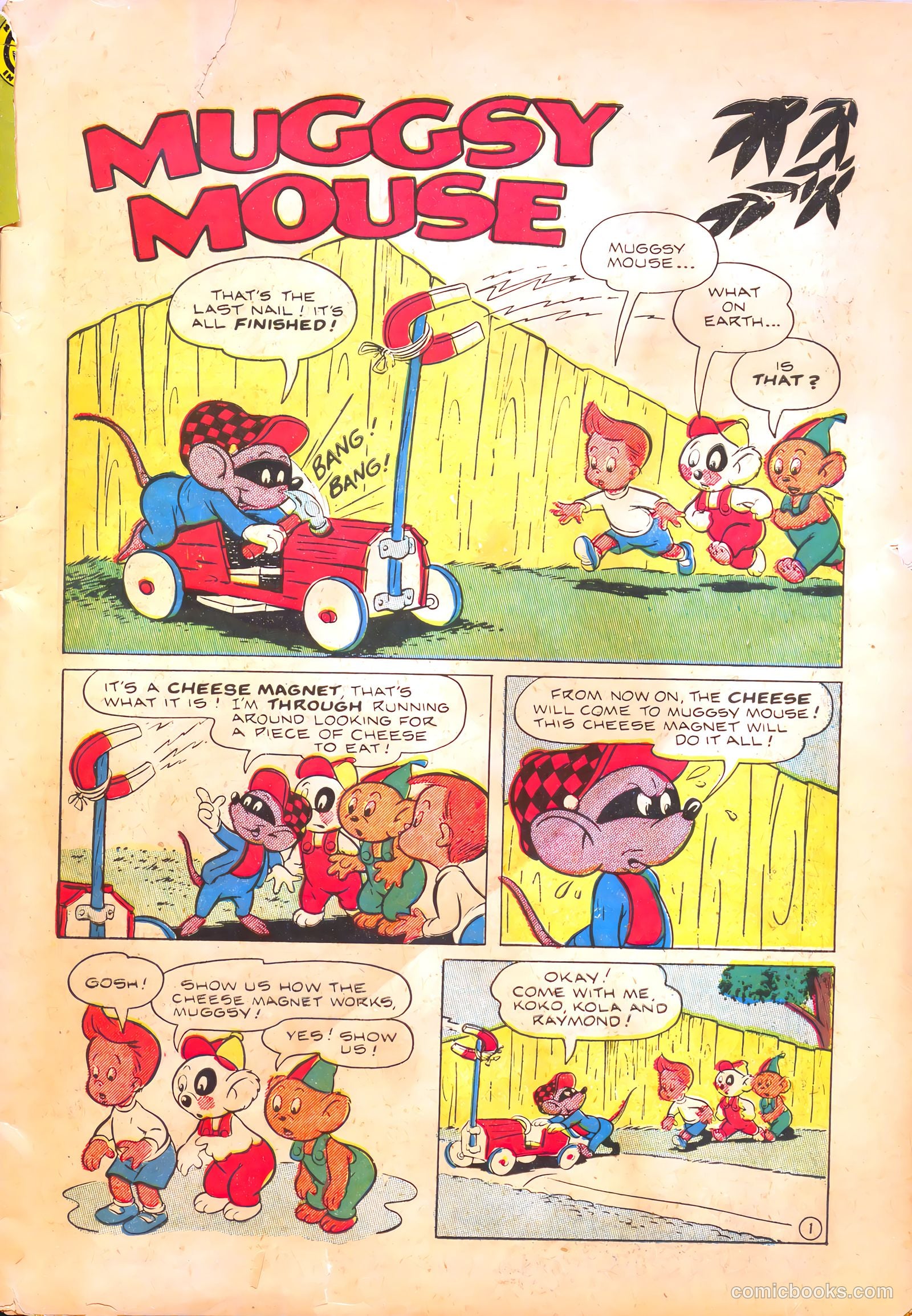 Muggsy Mouse #1 — page 3 of 36
