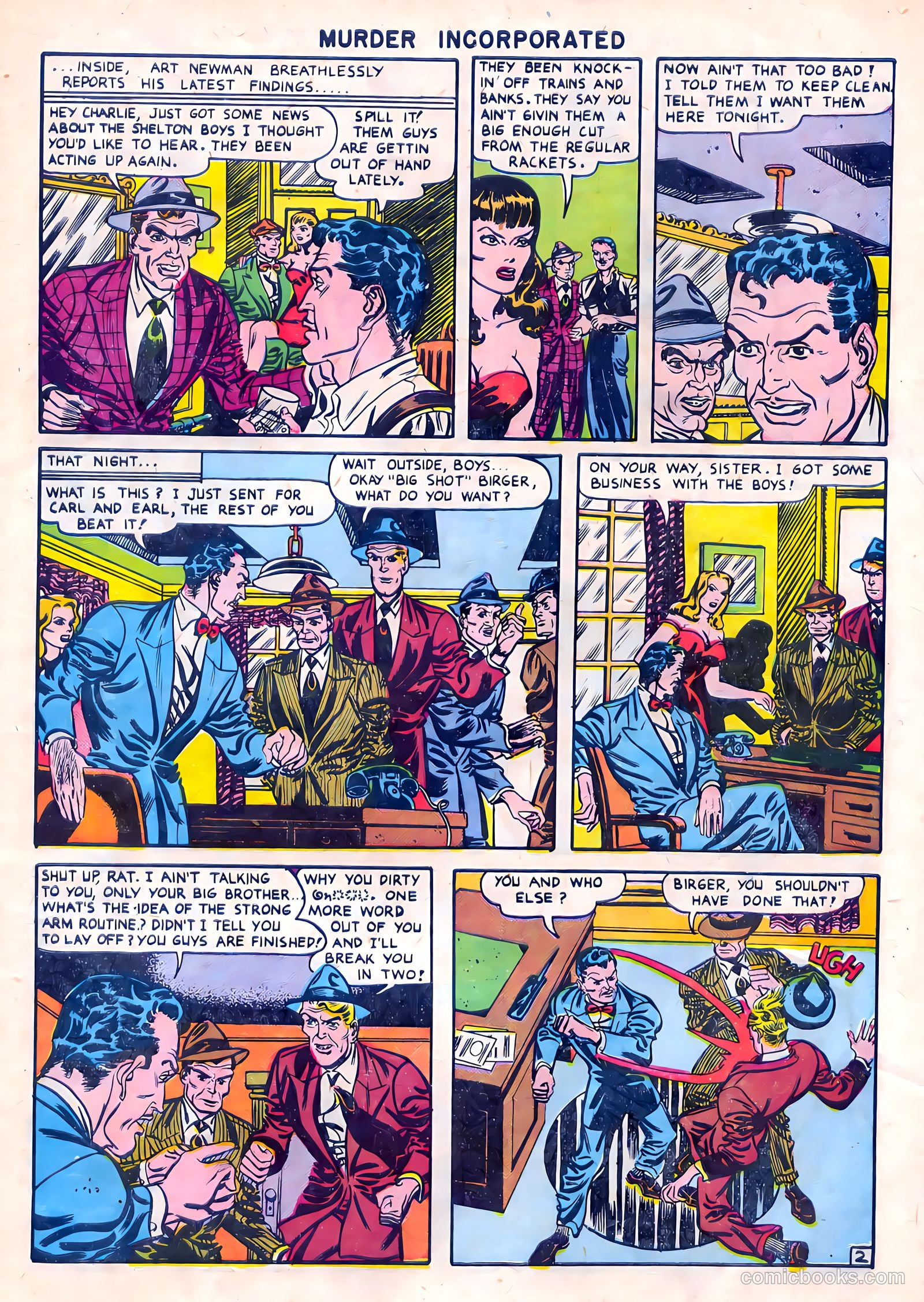 Murder Incorporated #1 — page 3 of 36