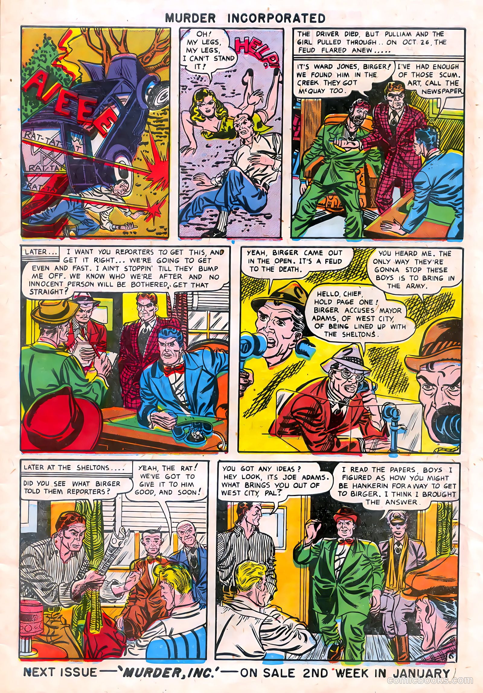 Murder Incorporated #1 — page 7 of 36