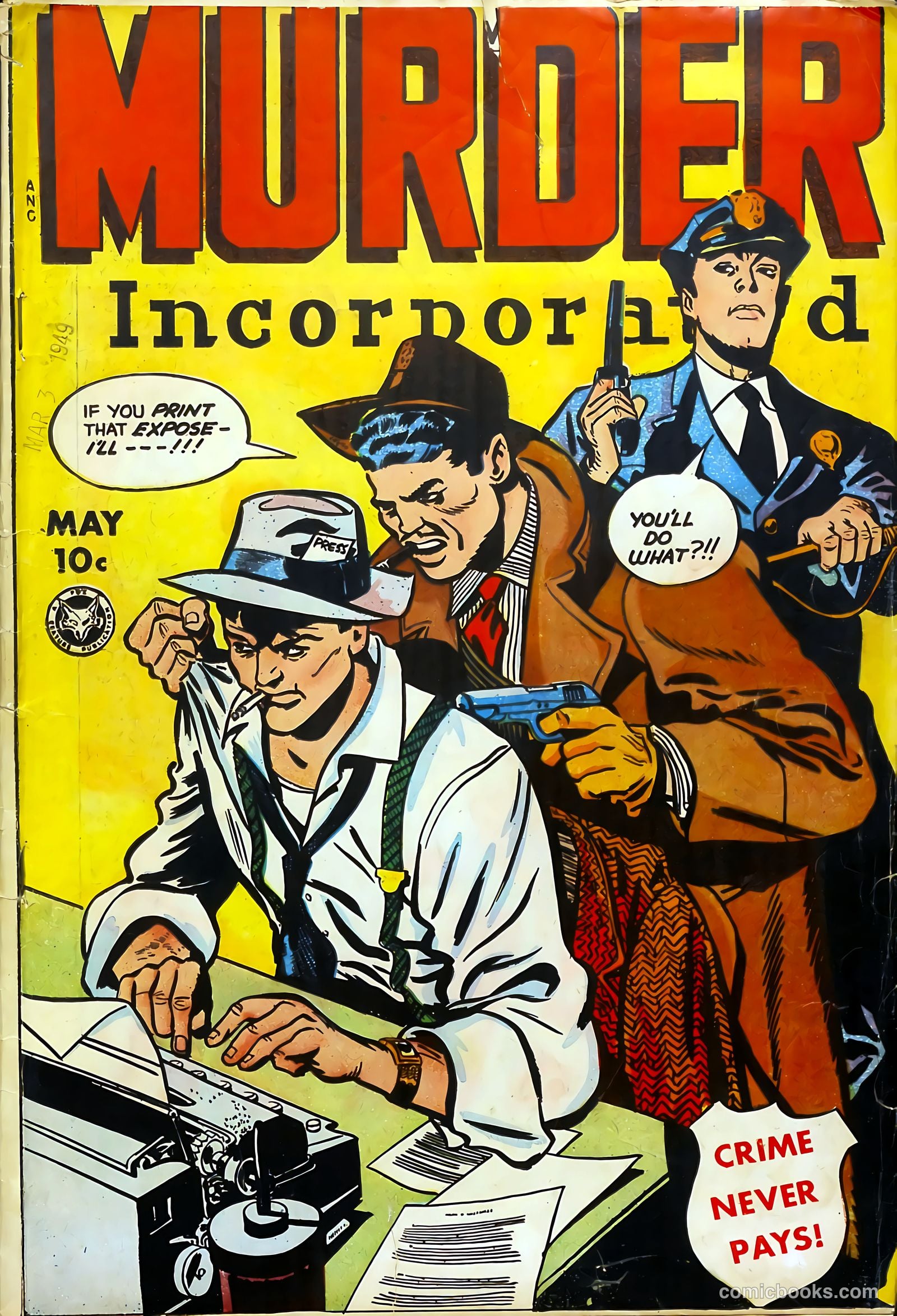 Murder Incorporated #10 — page 1 of 36