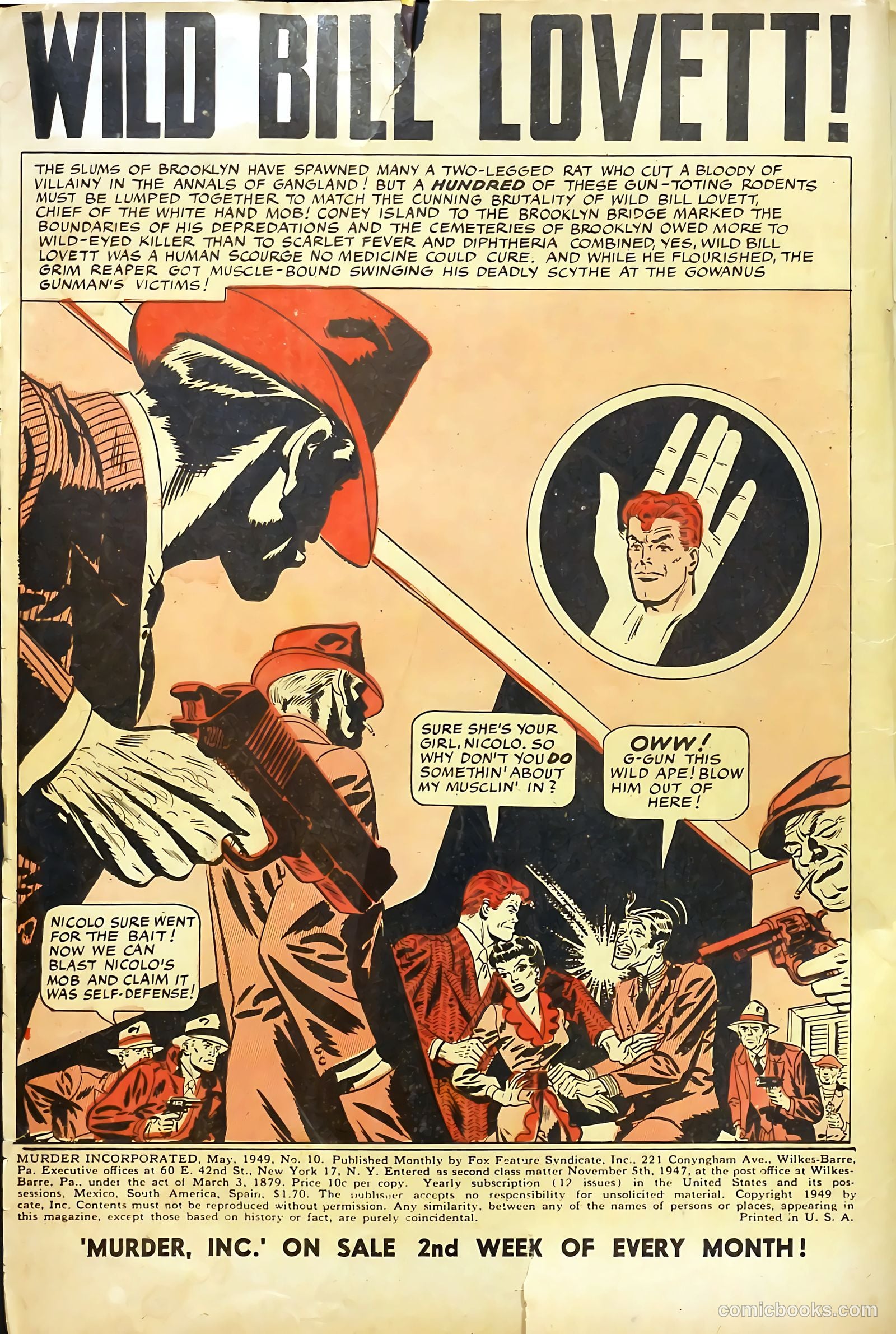 Murder Incorporated #10 — page 2 of 36