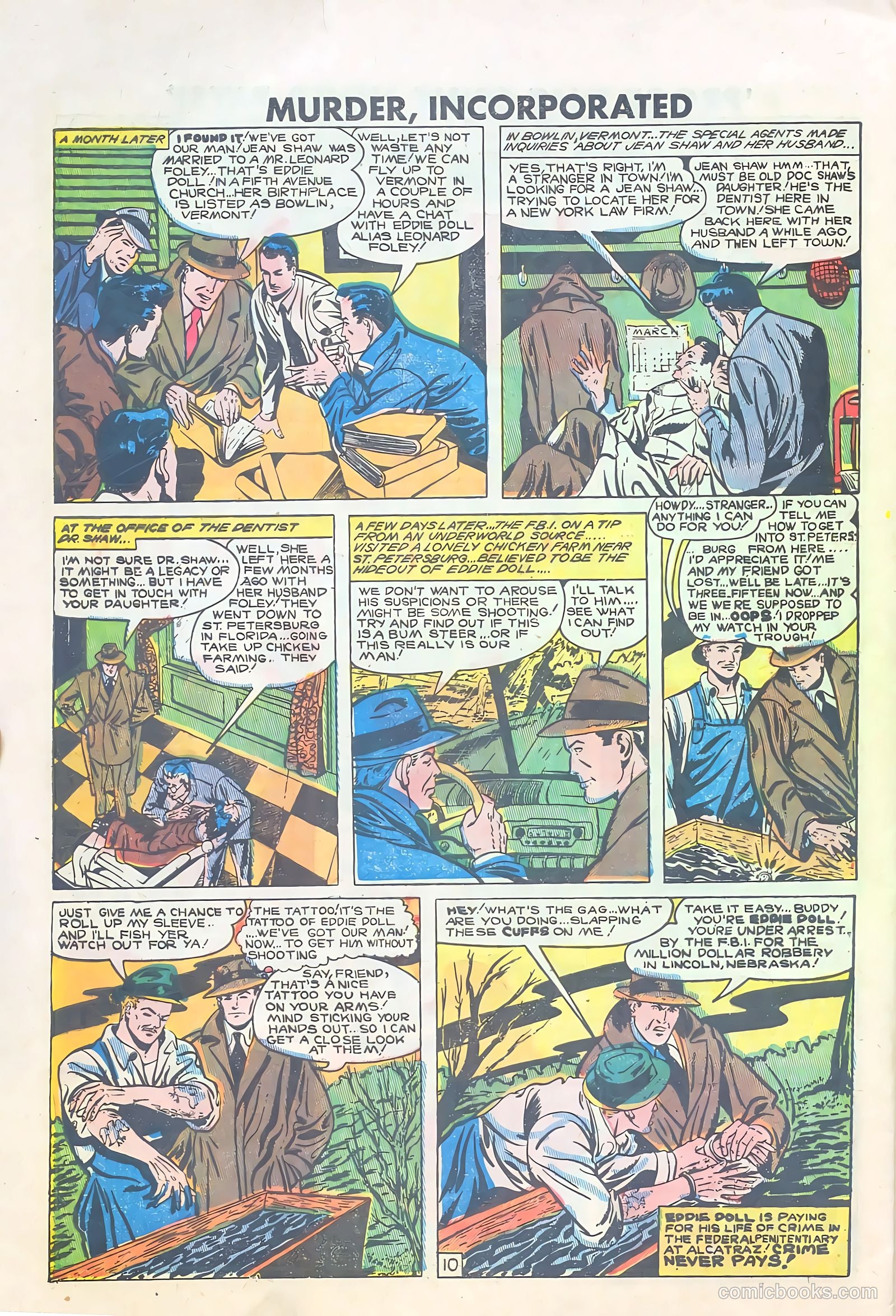 Murder Incorporated #13 — page 32 of 36