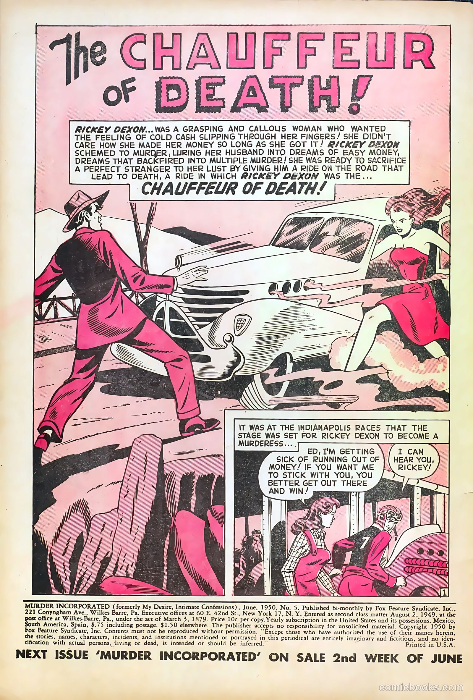 Murder Incorporated #5 — page 2 of 36