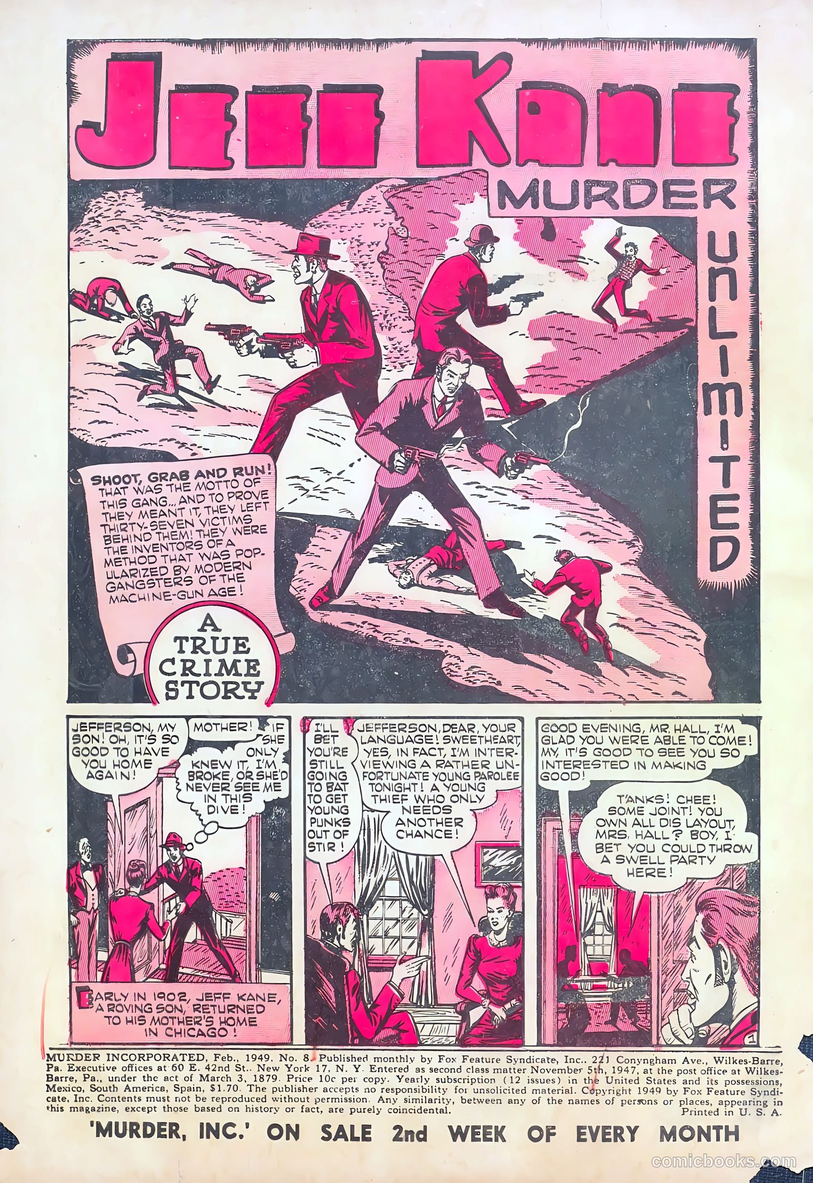 Murder Incorporated #8 — page 2 of 36