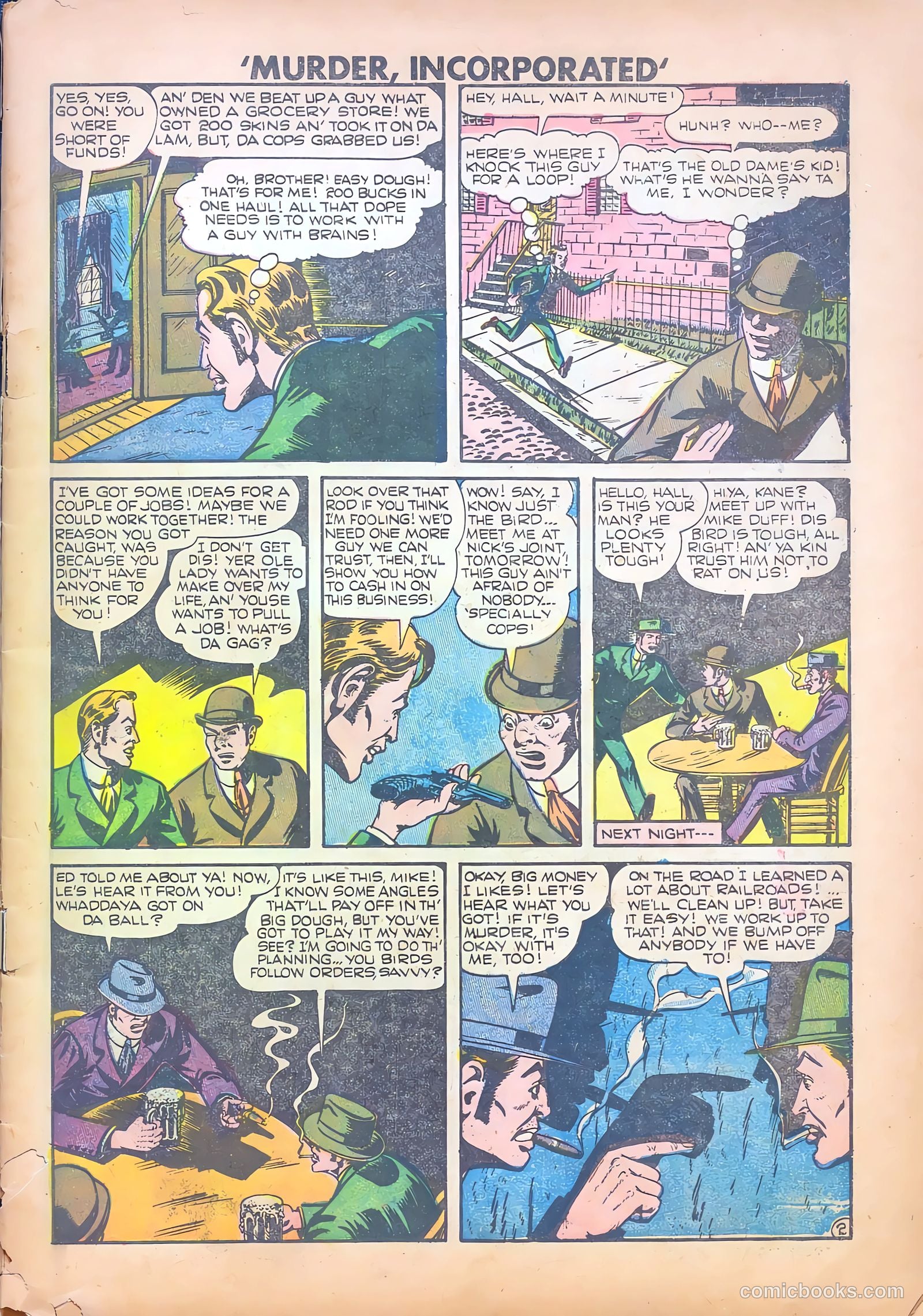 Murder Incorporated #8 — page 3 of 36