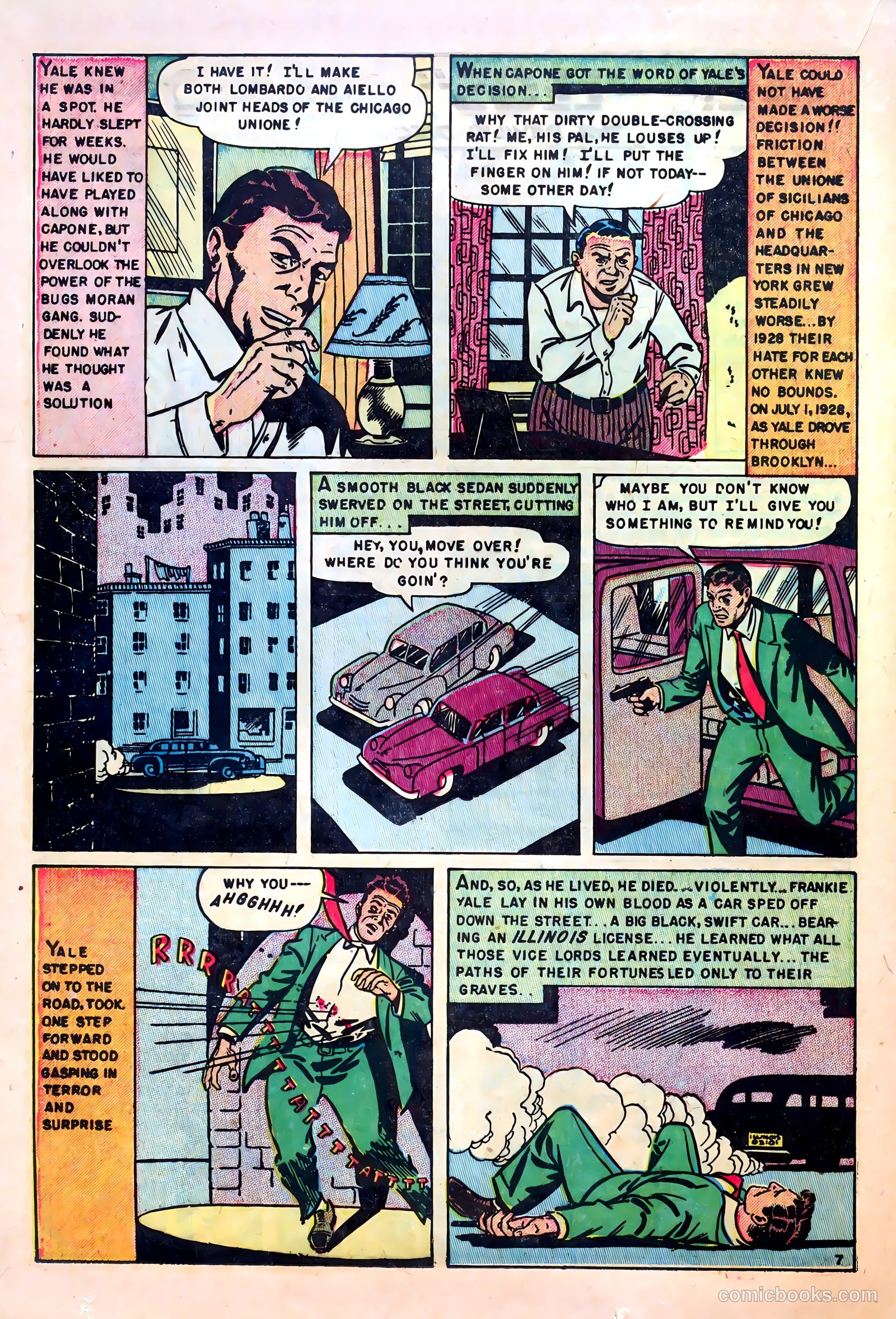 Murderous Gangsters #1 — page 16 of 36