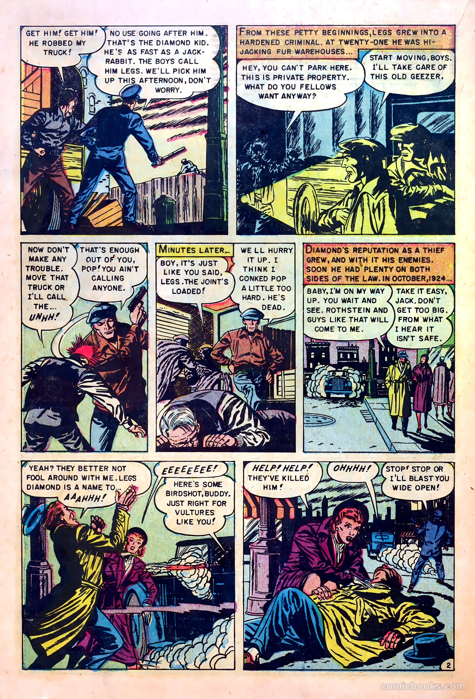 Murderous Gangsters #1 — page 18 of 36