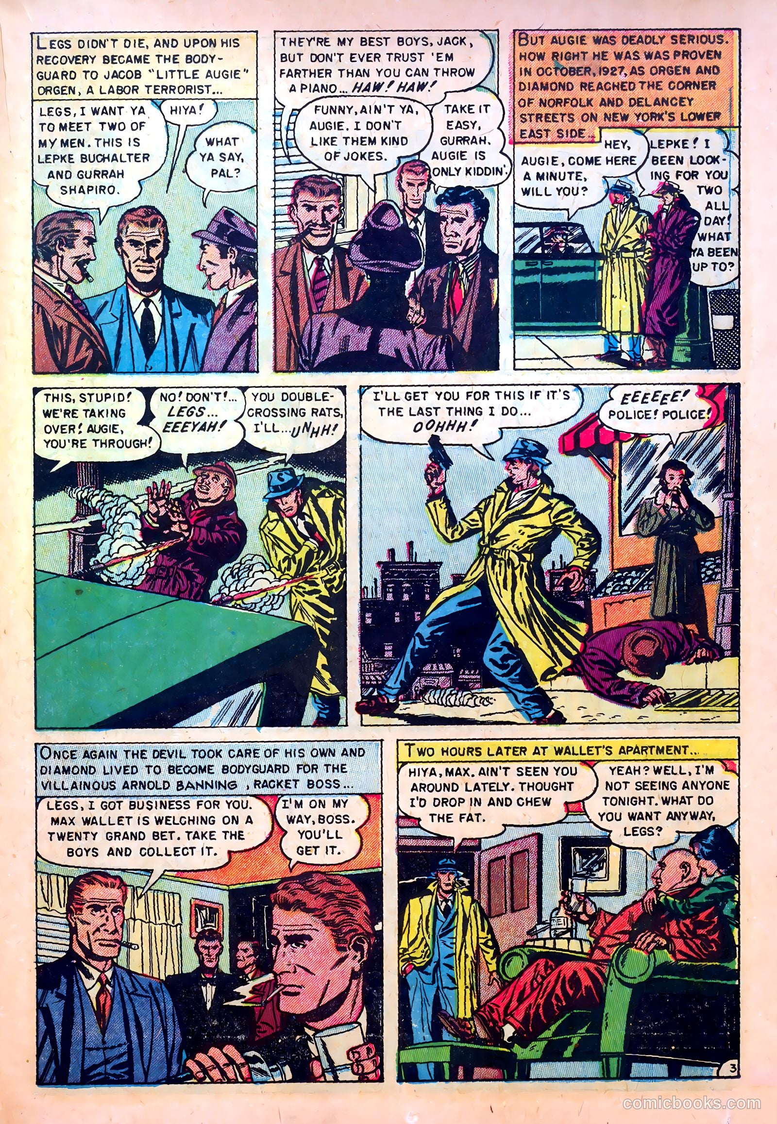 Murderous Gangsters #1 — page 19 of 36