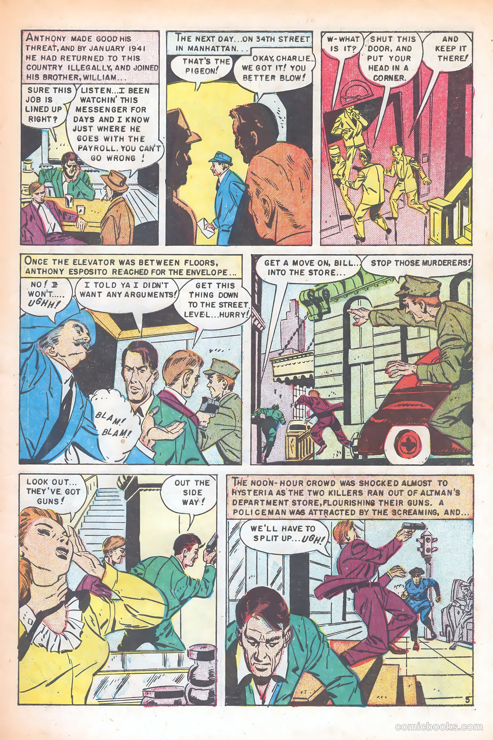 Murderous Gangsters #2 — page 7 of 37