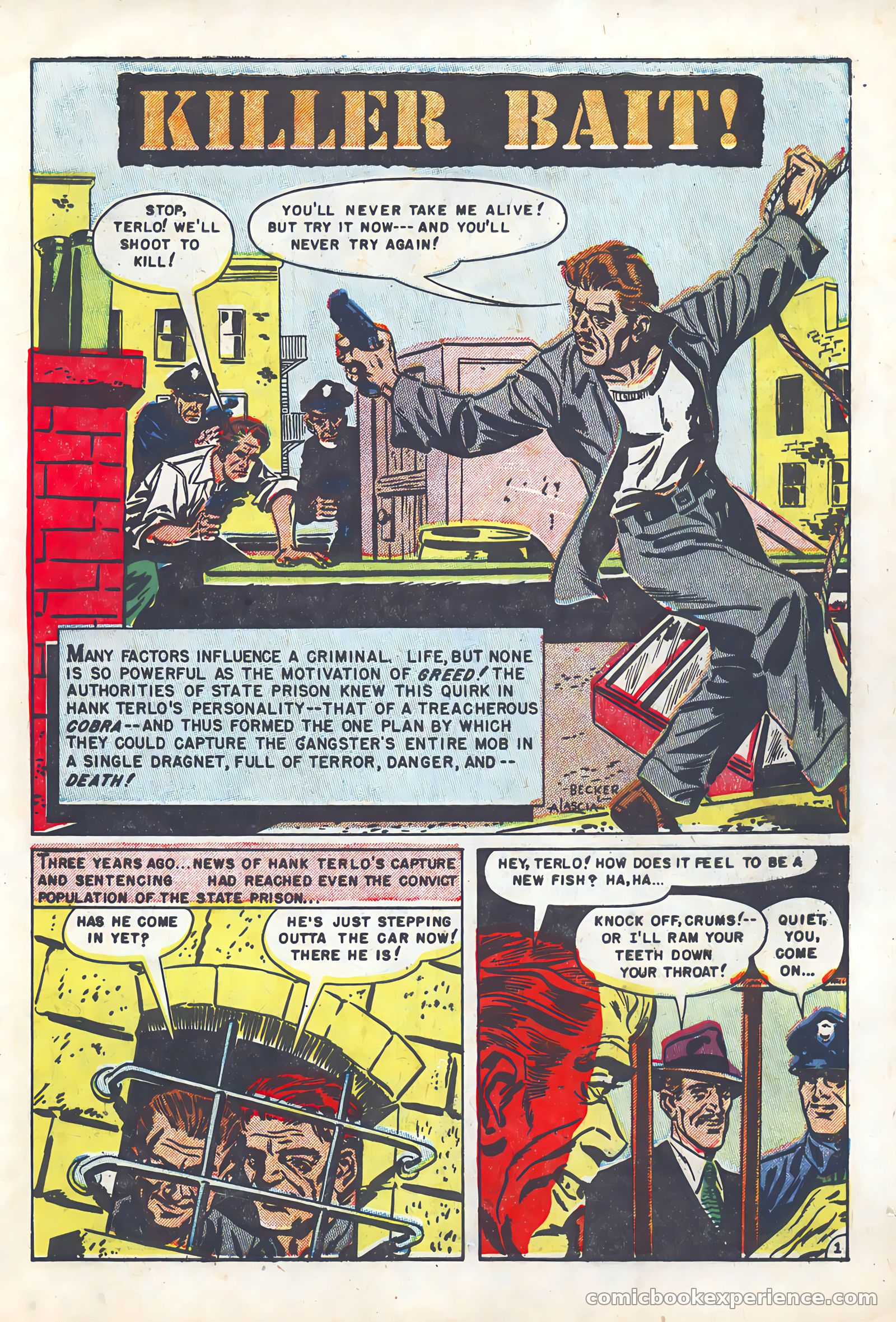 Murderous Gangsters #3 — page 1 of 36