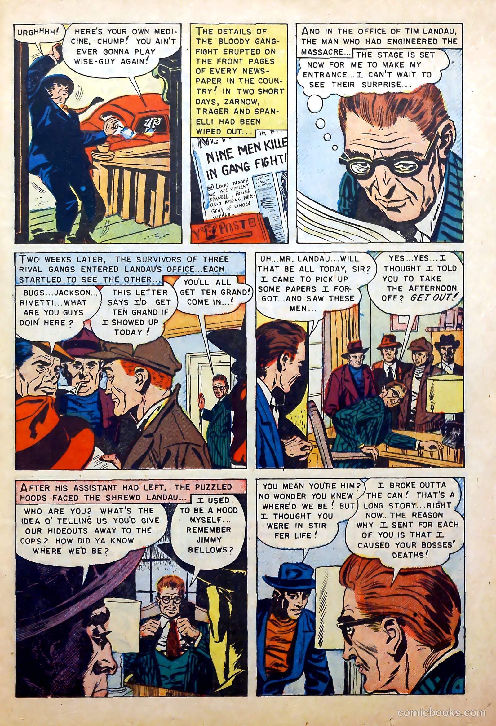 Murderous Gangsters #4 — page 23 of 37