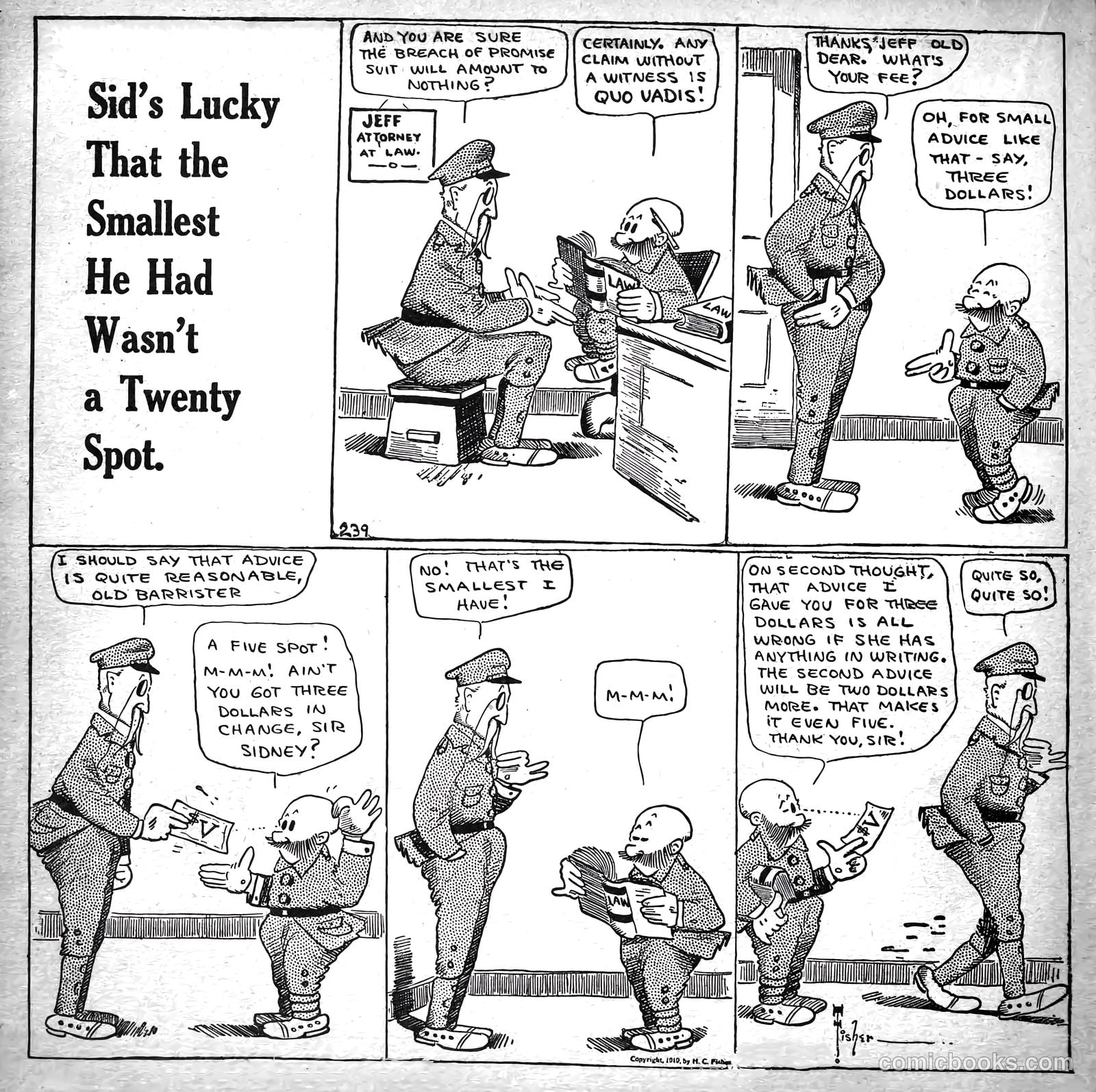 Mutt and Jeff #6 — page 40 of 50