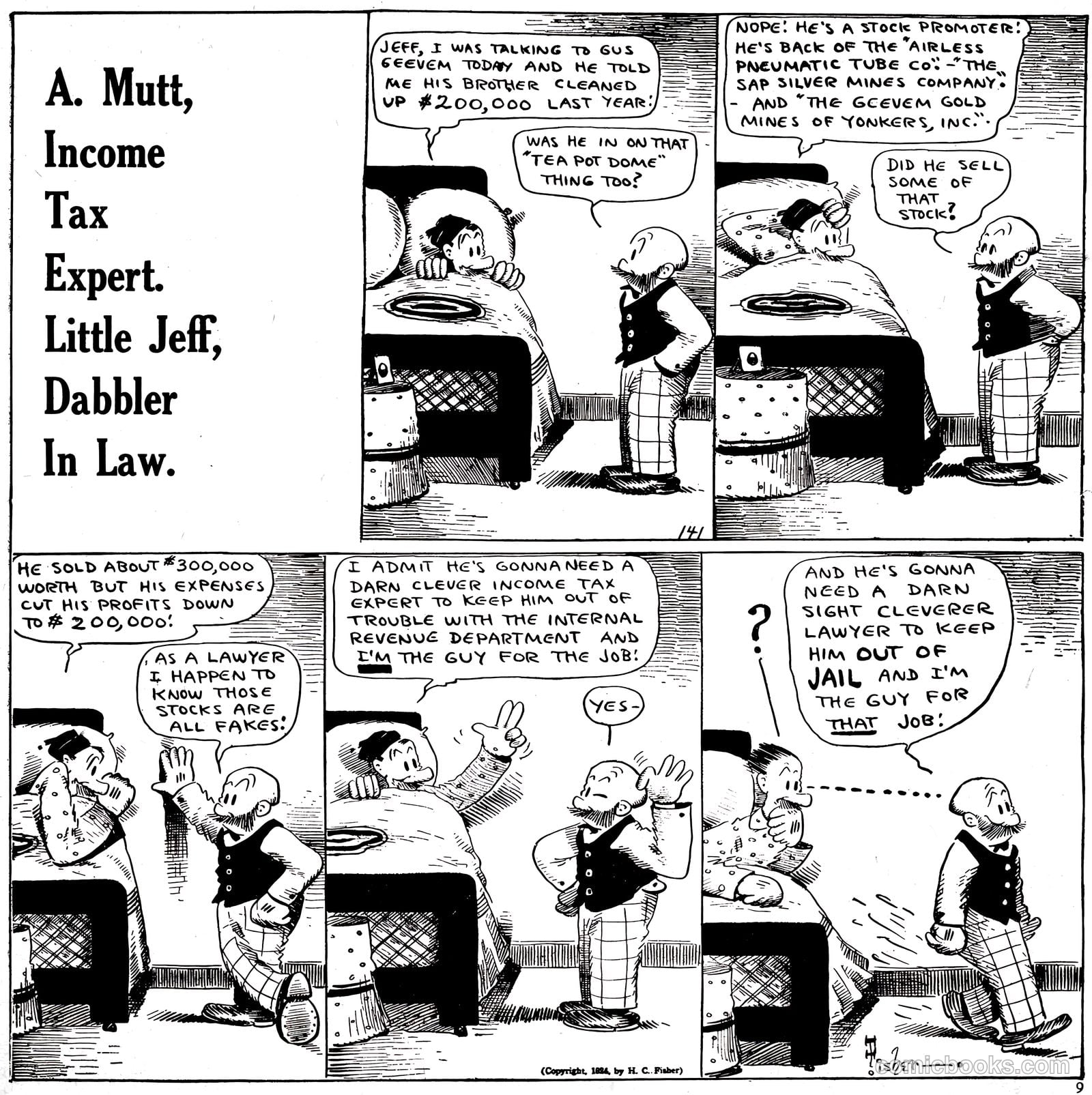 Mutt and Jeff #9 — page 11 of 46