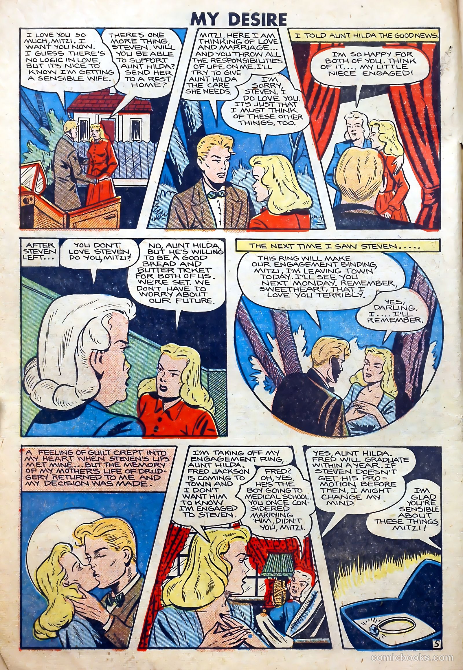 My Desire, Intimate Confessions #31 — page 6 of 36