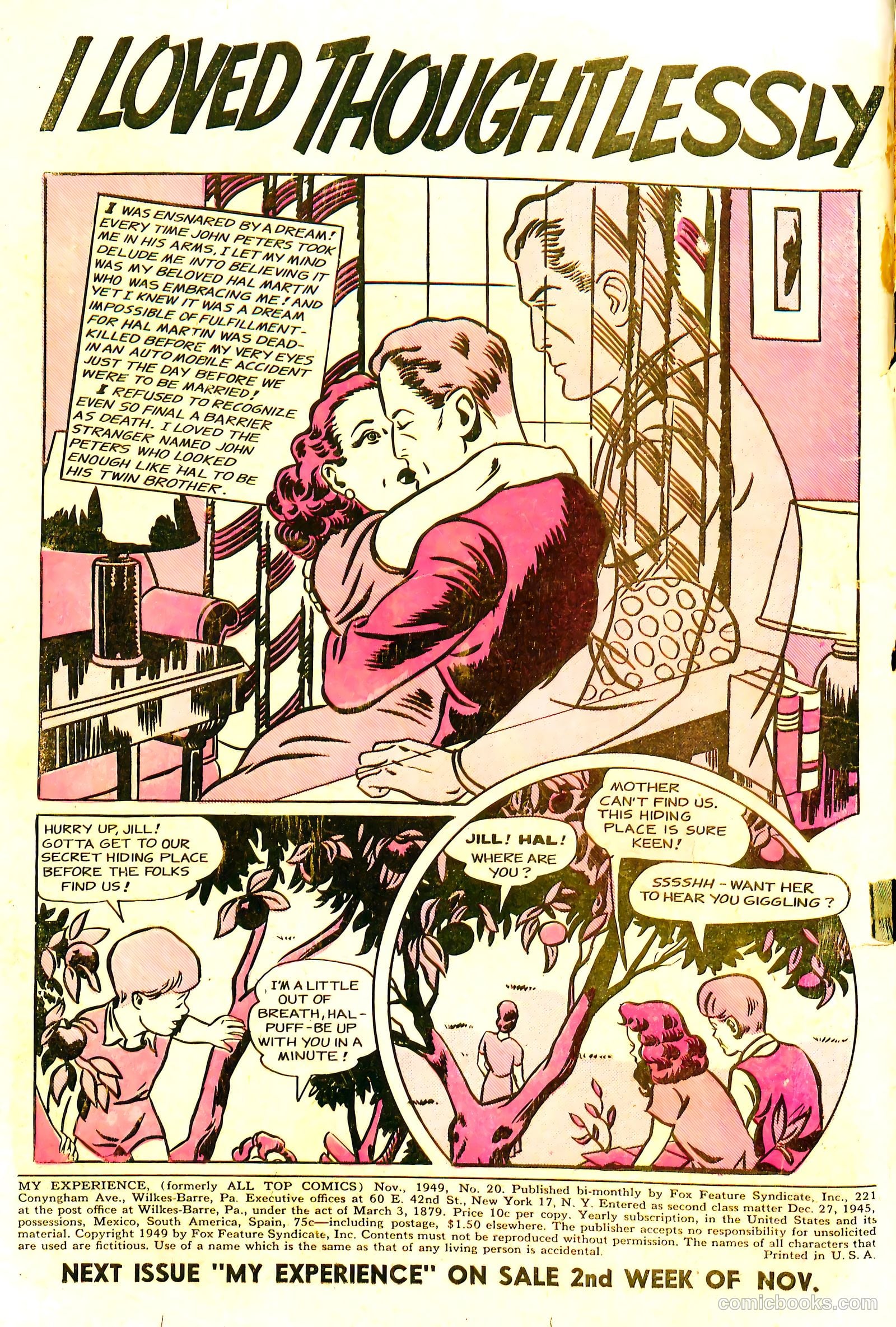 My Experience #20 — page 3 of 37